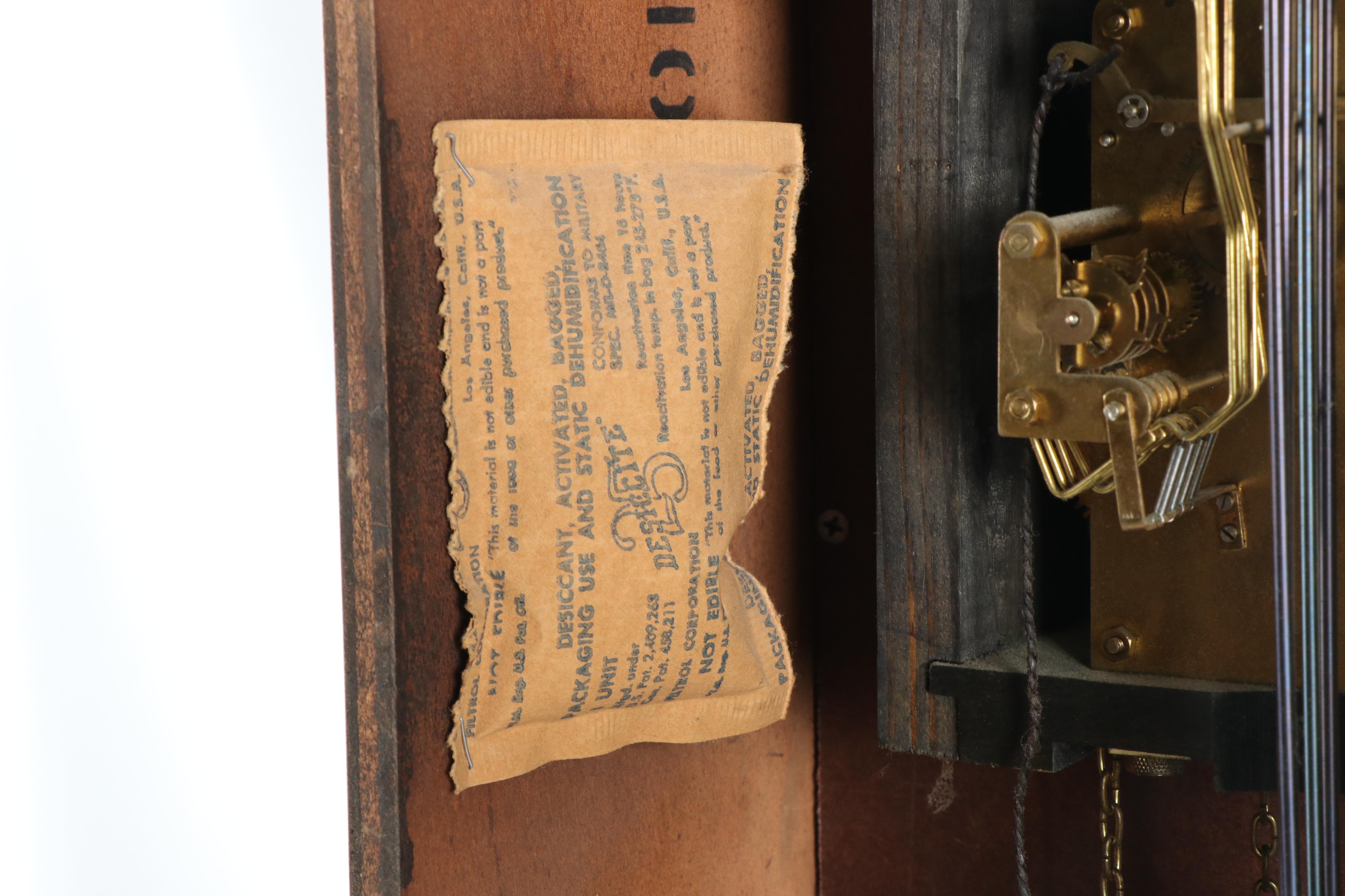 Ridgeway Chippendale Style Grandmother Clock with Westminster Chimes