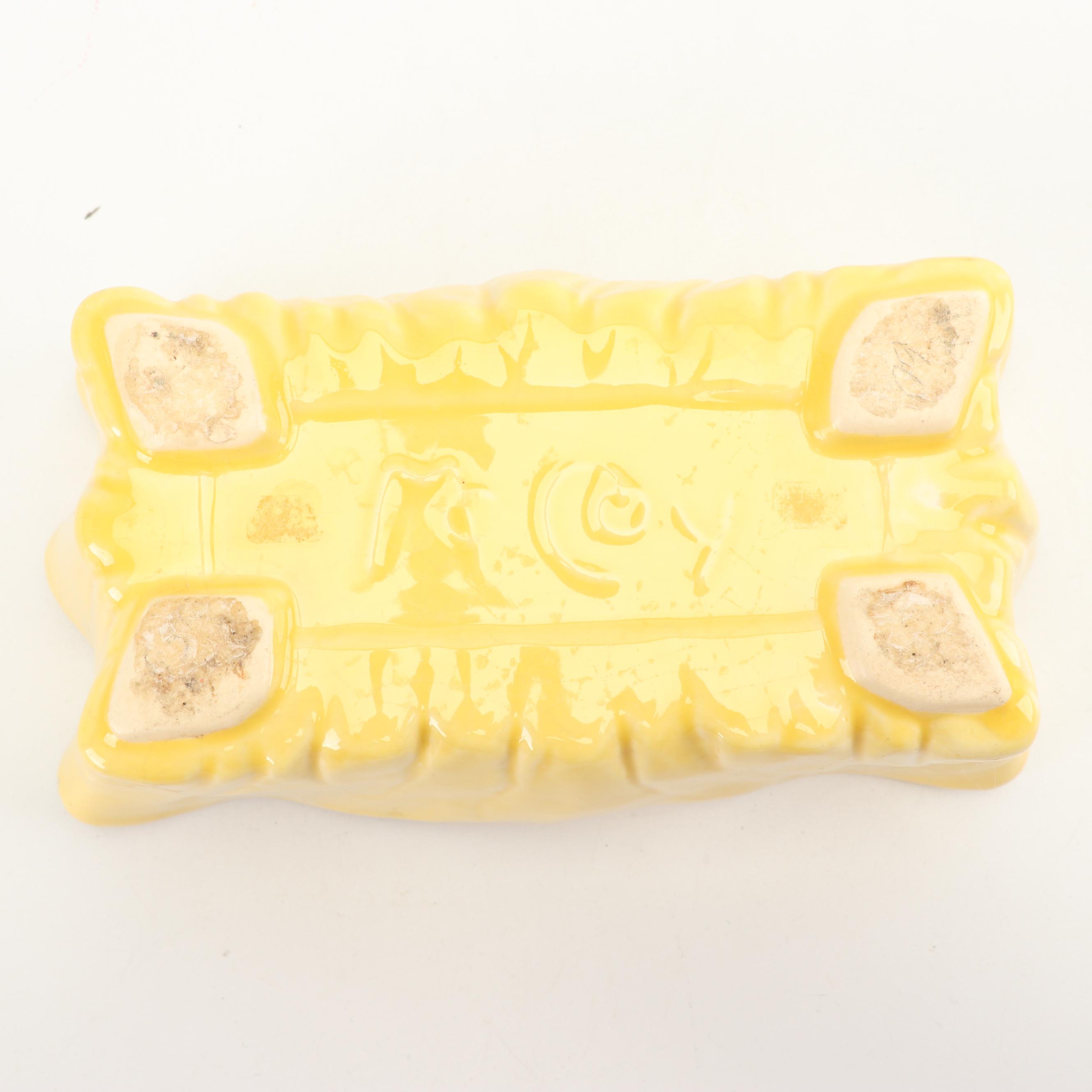 McCoy Pottery "Wave", "Dutch Shoe", and Rectangular Planters