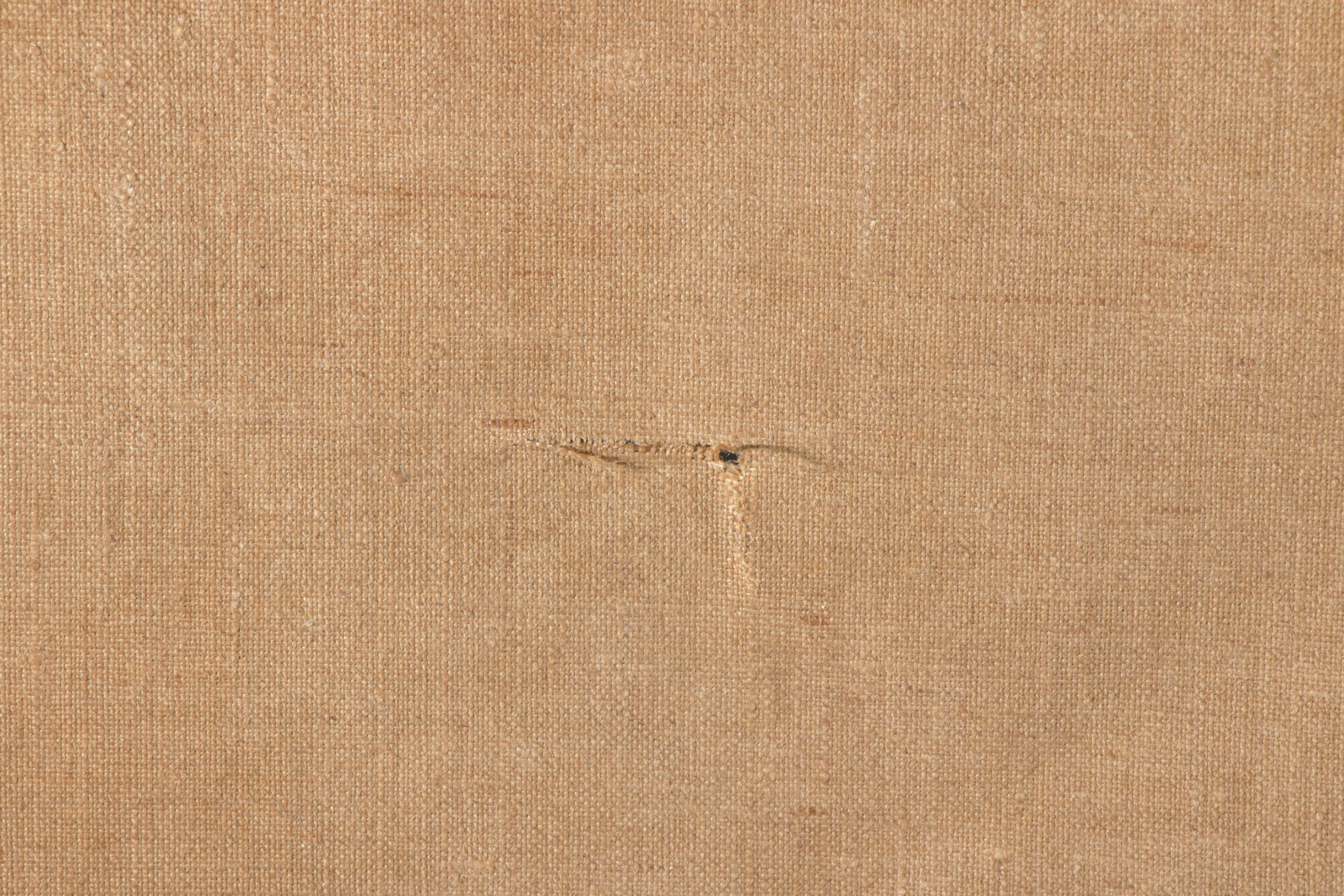 Joseph Meert 1952  Abstract Oil Painting "Rock Image"