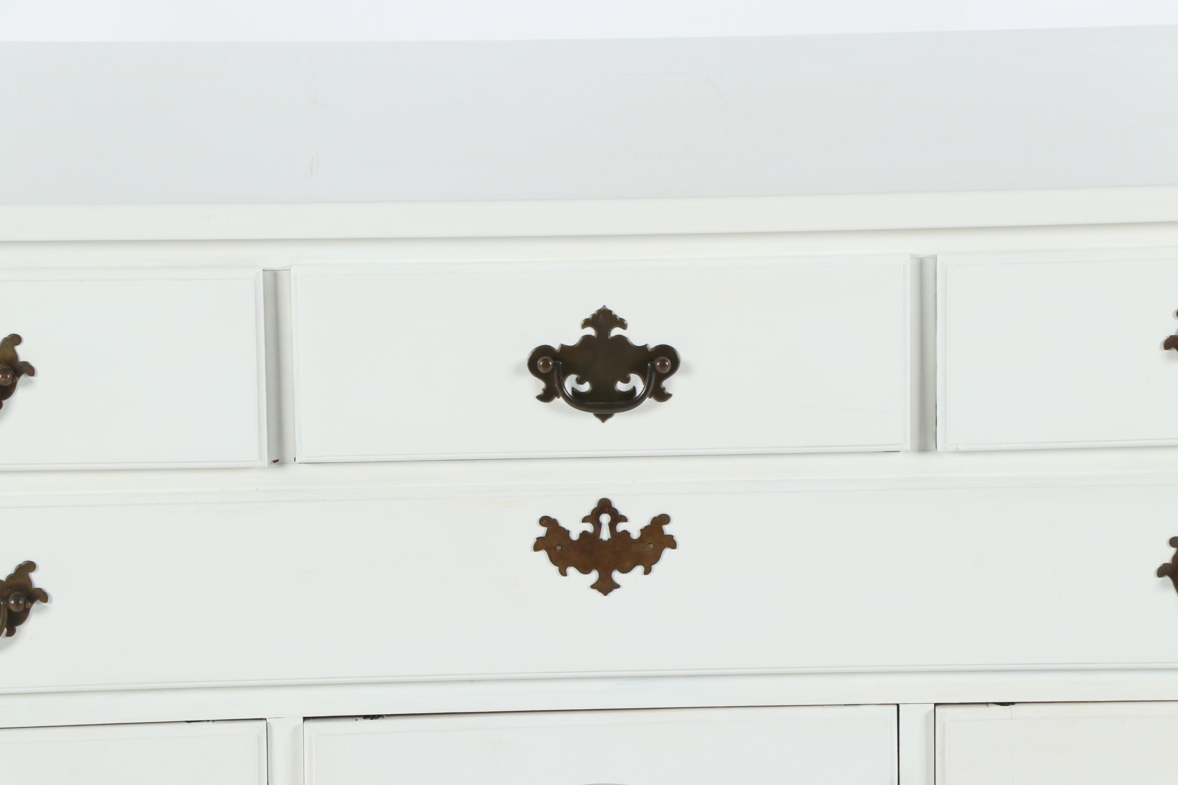 Federal Style Painted Maple Sideboard, Mid-20th Century