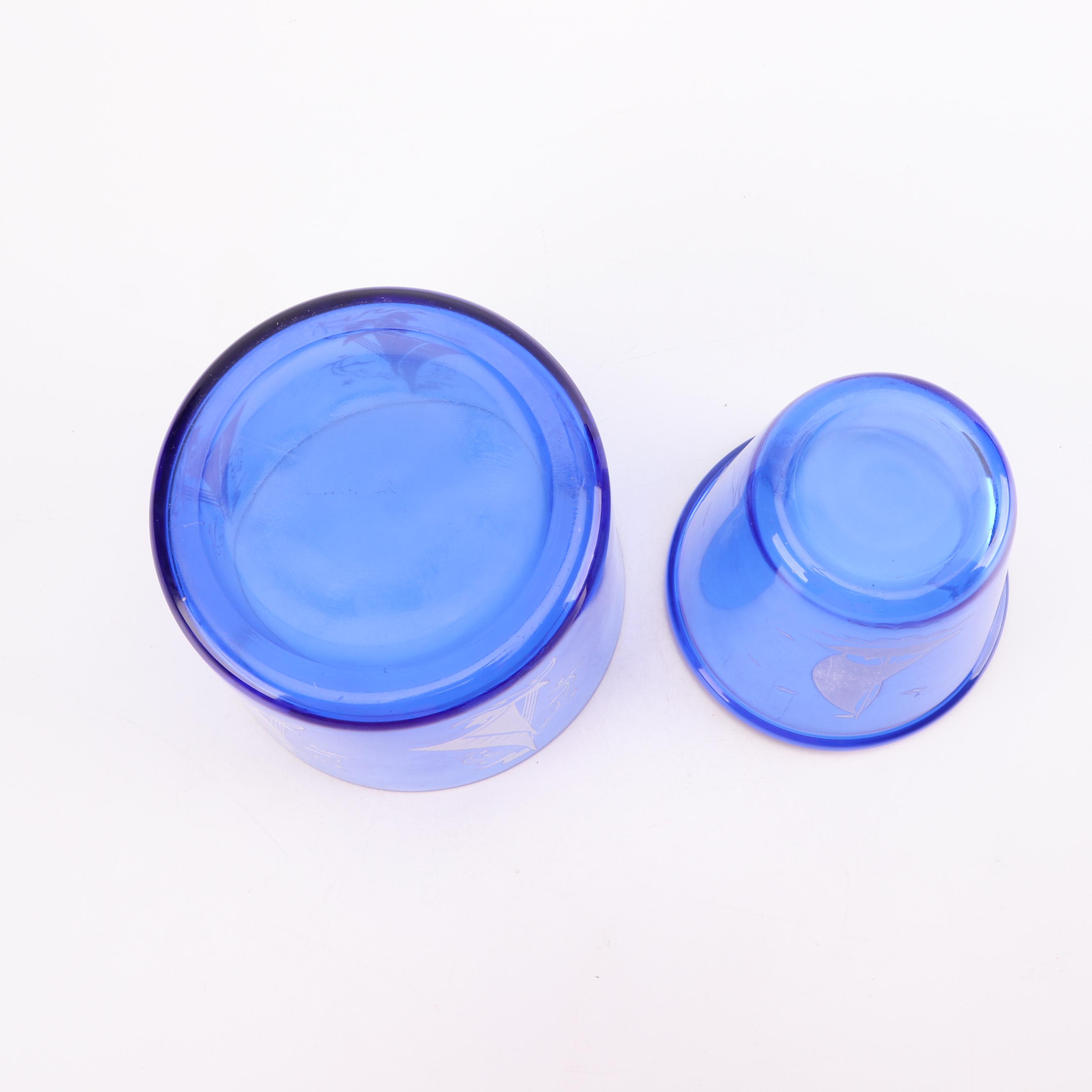 Hazel Atlas "Ships" Glass Barware and Dinnerware