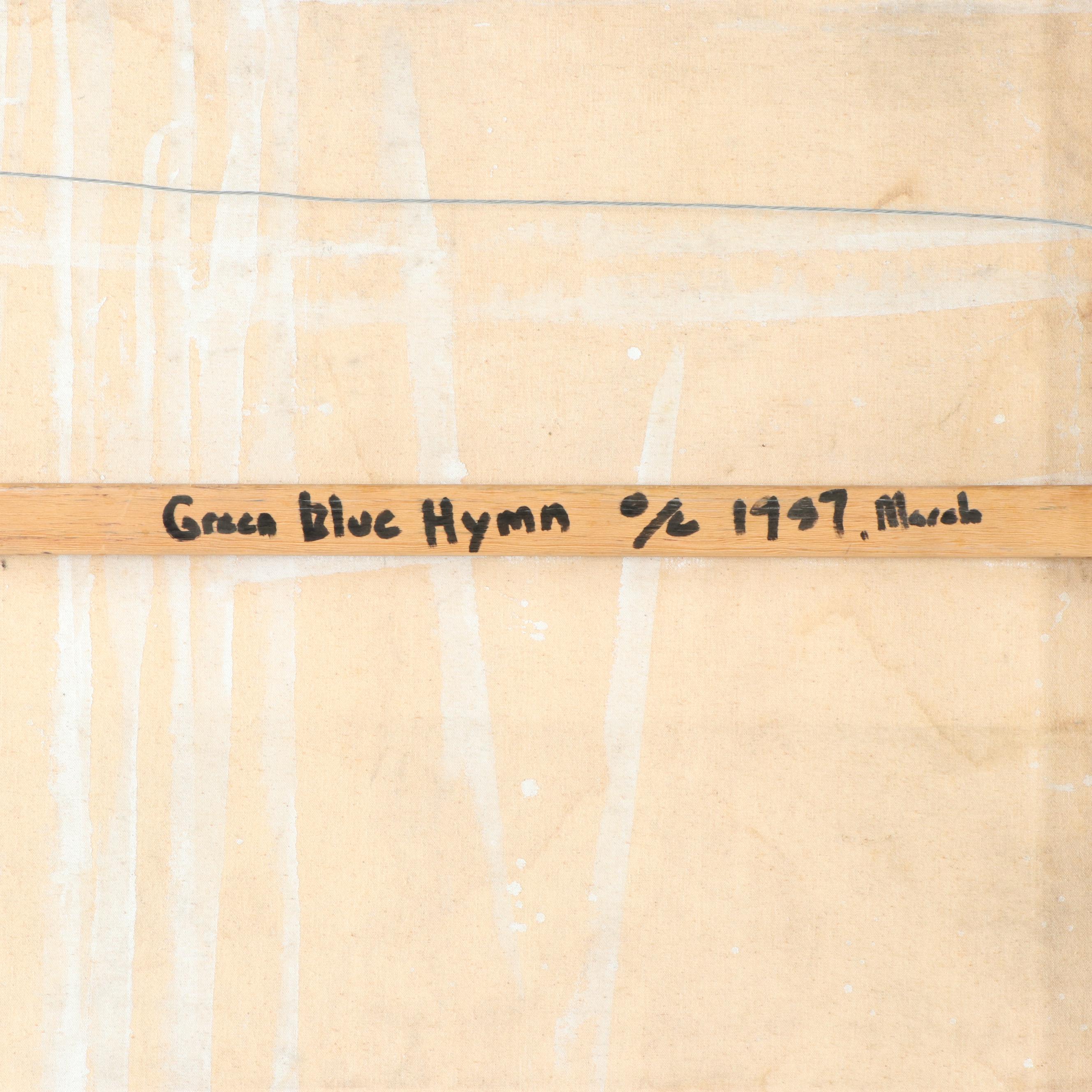 John Cleaveland Oil Painting "Green Blue Hymn"