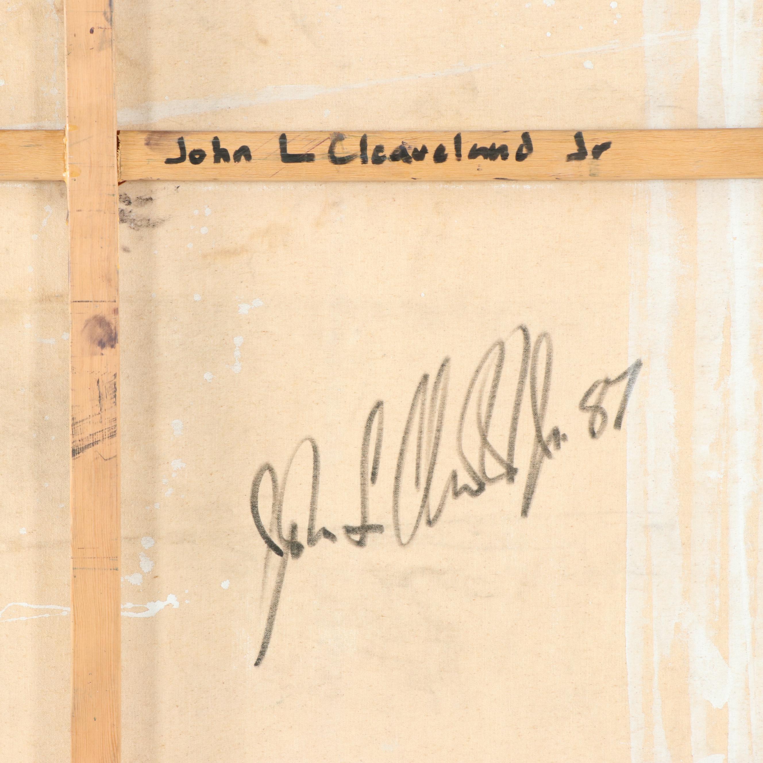 John Cleaveland Oil Painting "Green Blue Hymn"