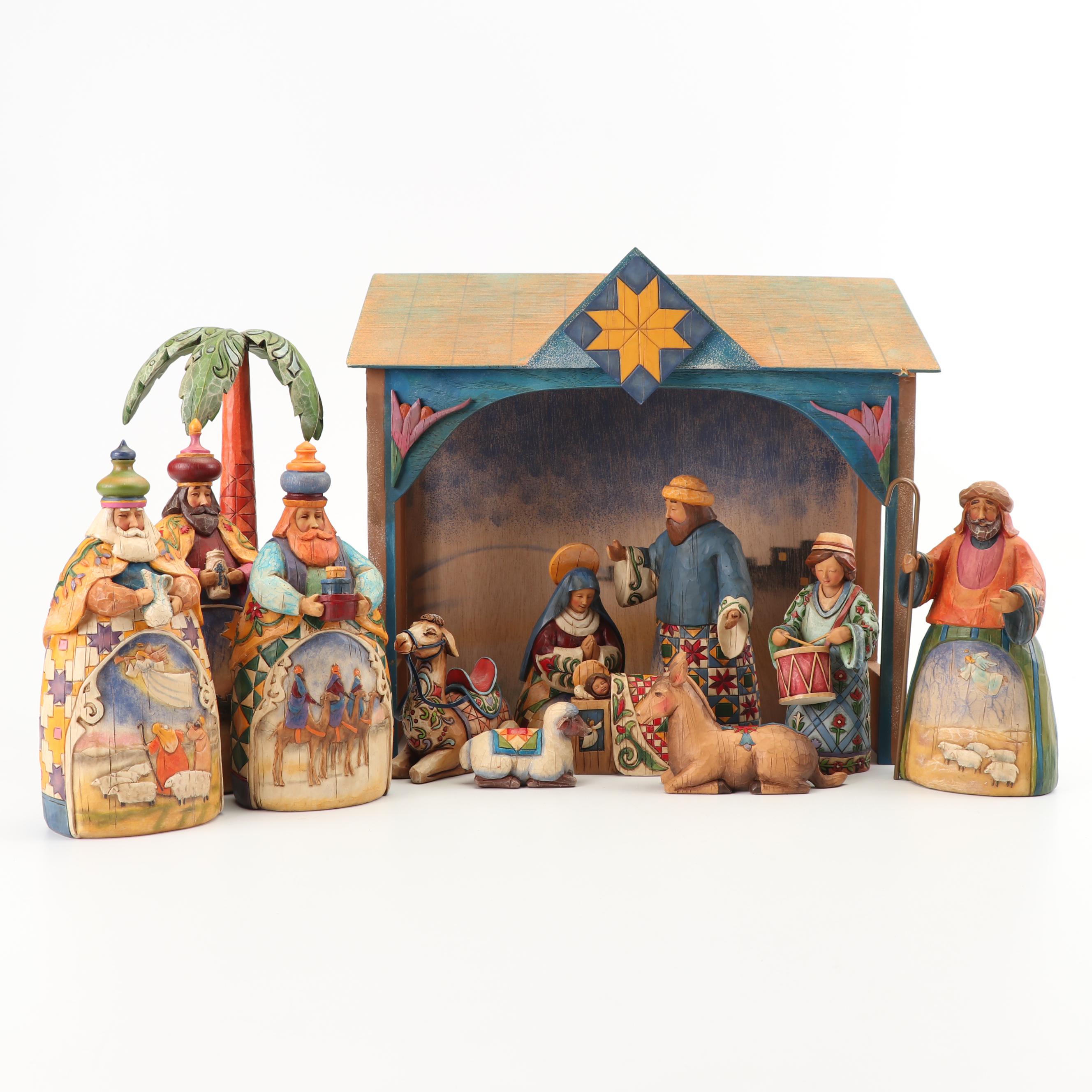 Heartwood Creek by Jim Shore Nativity Set