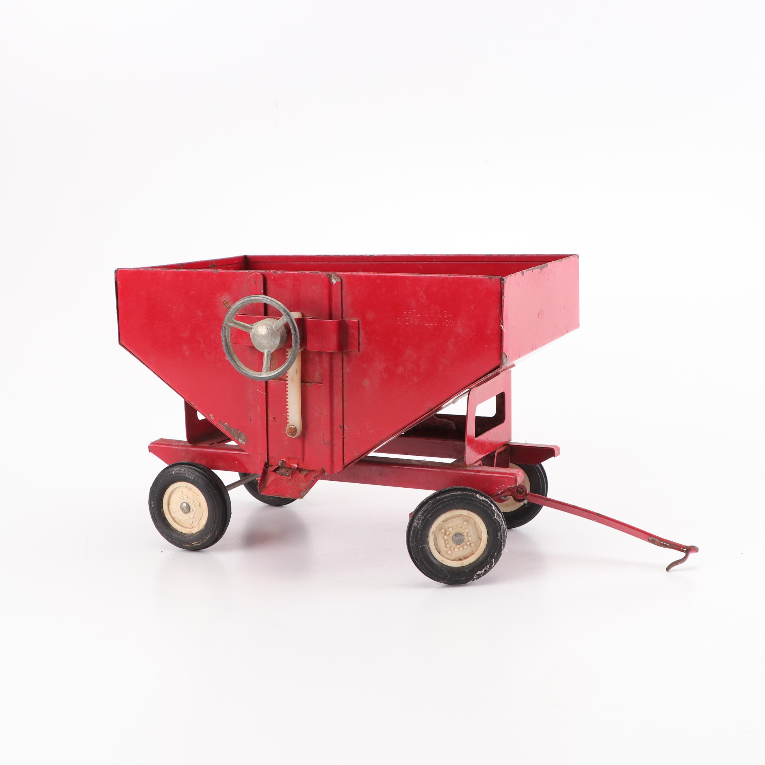 "Valley View Farm" Toy Set including Barn, Equipment, and Animals, Mid-20th C.