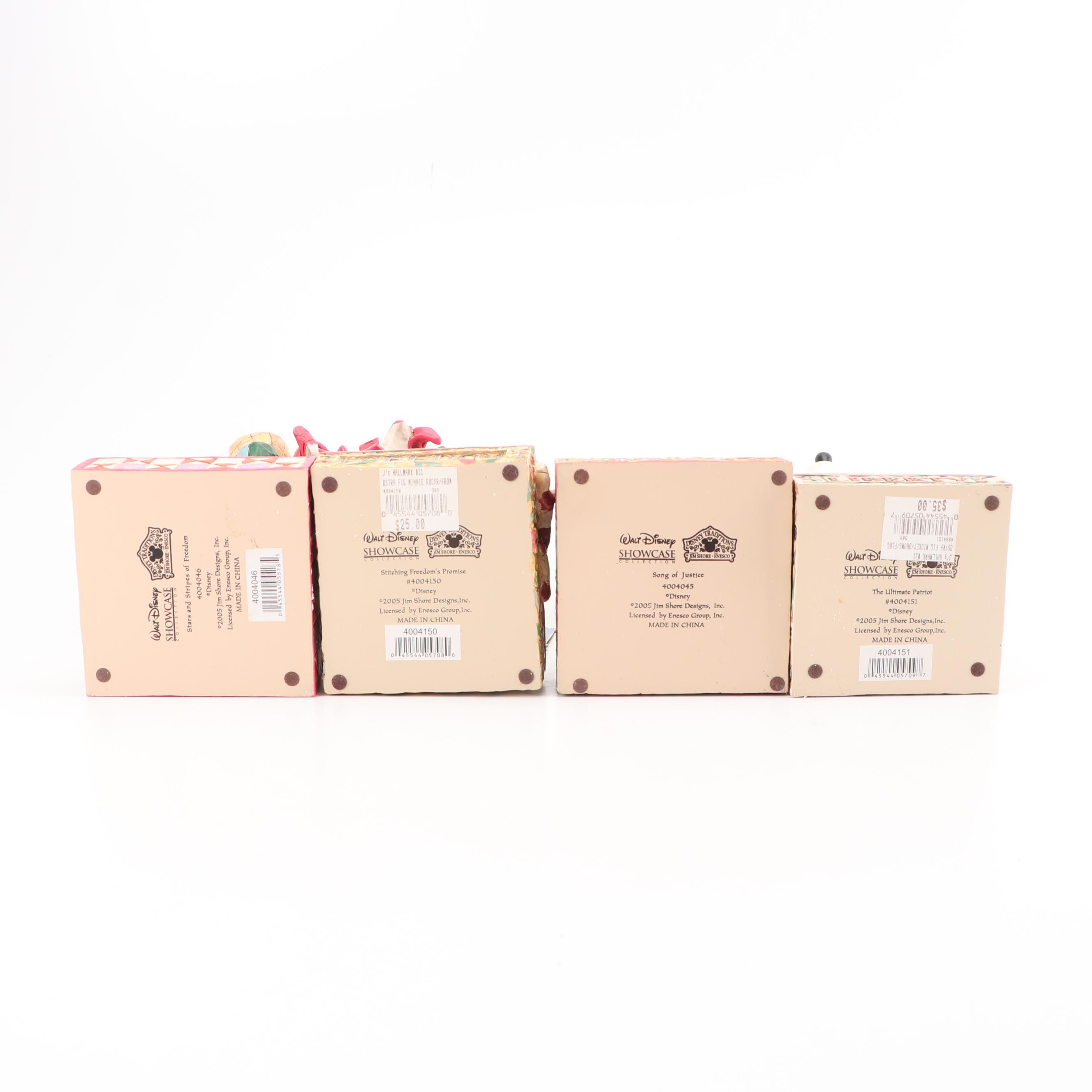 Disney Traditions Jim Shore Figurines Including "Song of Justice"