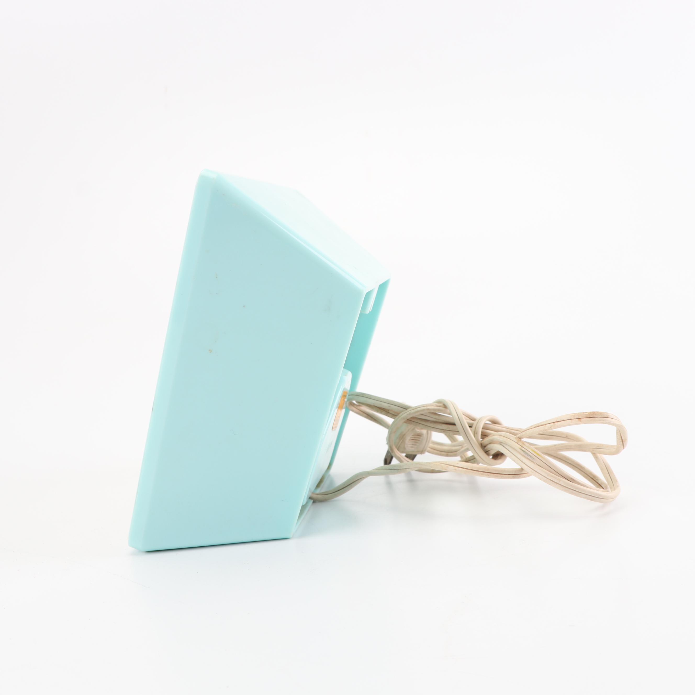 Sessions "Panelescent" Electric Wall Clock, Mid 20th Century