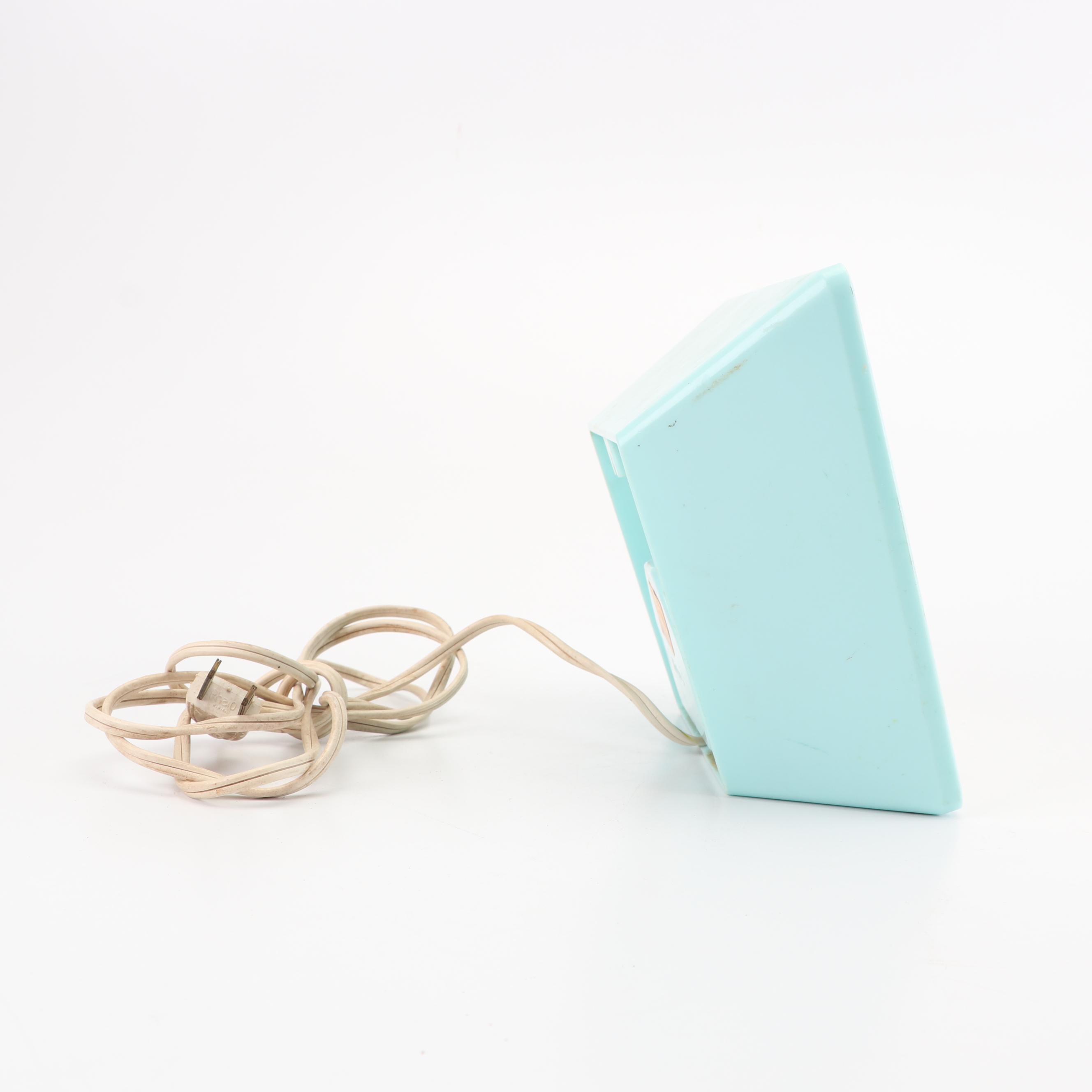 Sessions "Panelescent" Electric Wall Clock, Mid 20th Century