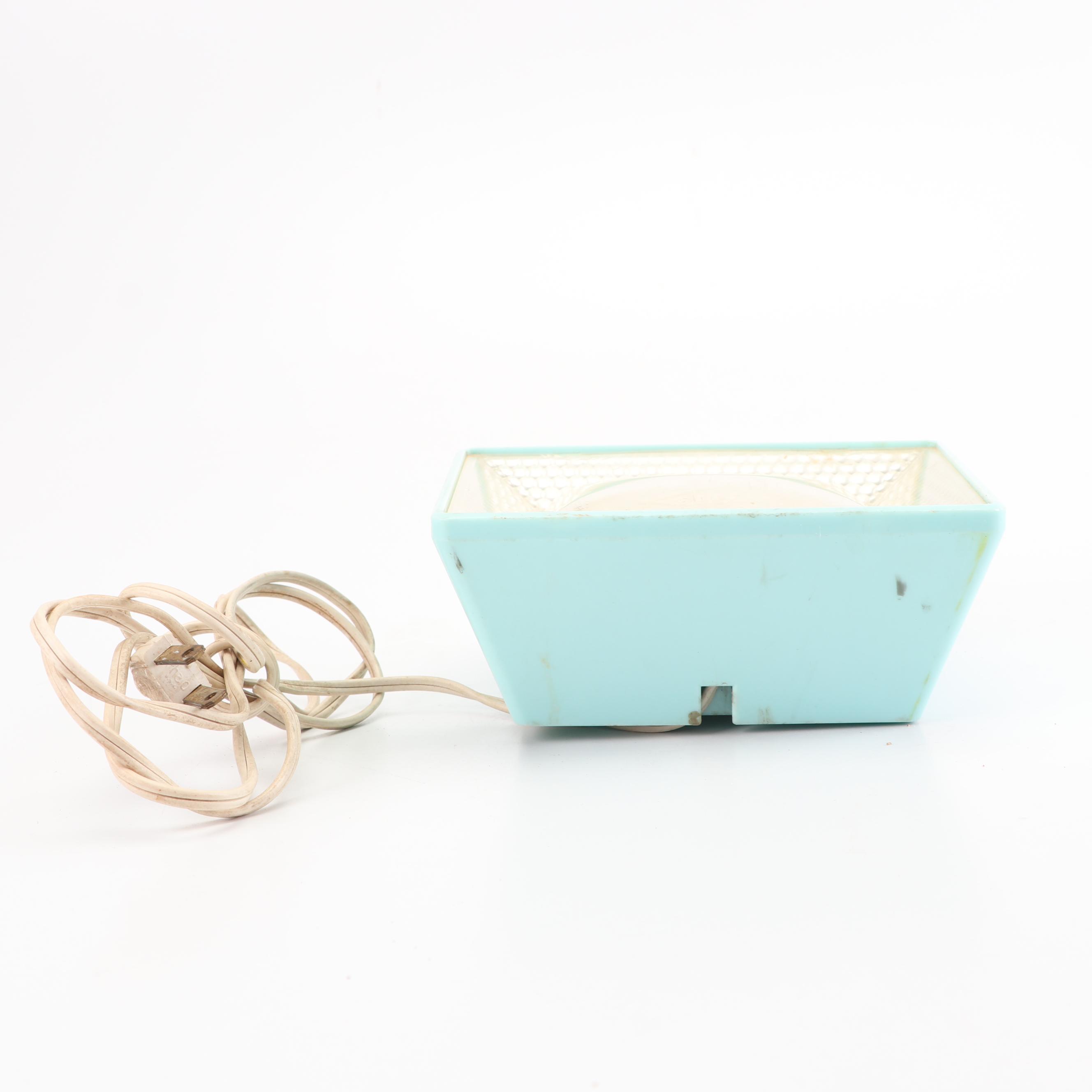 Sessions "Panelescent" Electric Wall Clock, Mid 20th Century