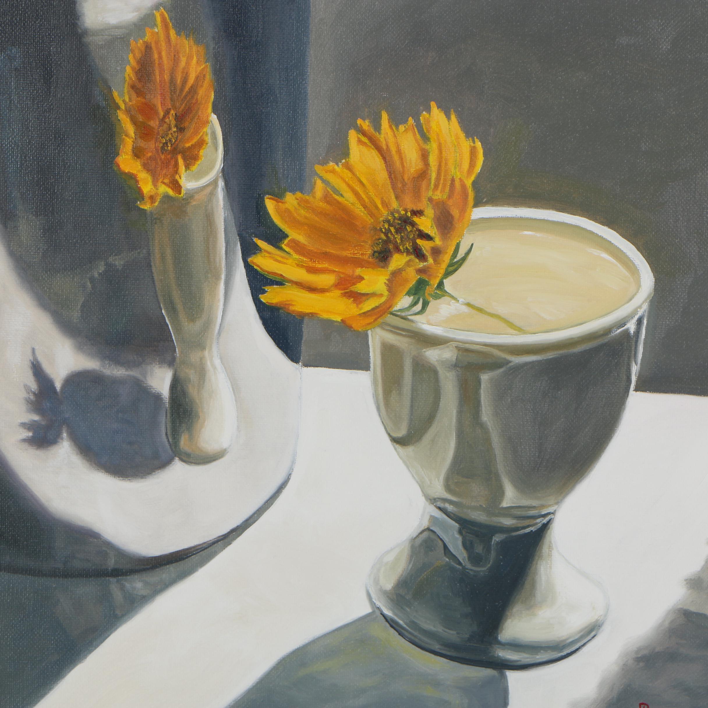 Peter Lentini Oil Painting "Eggless"