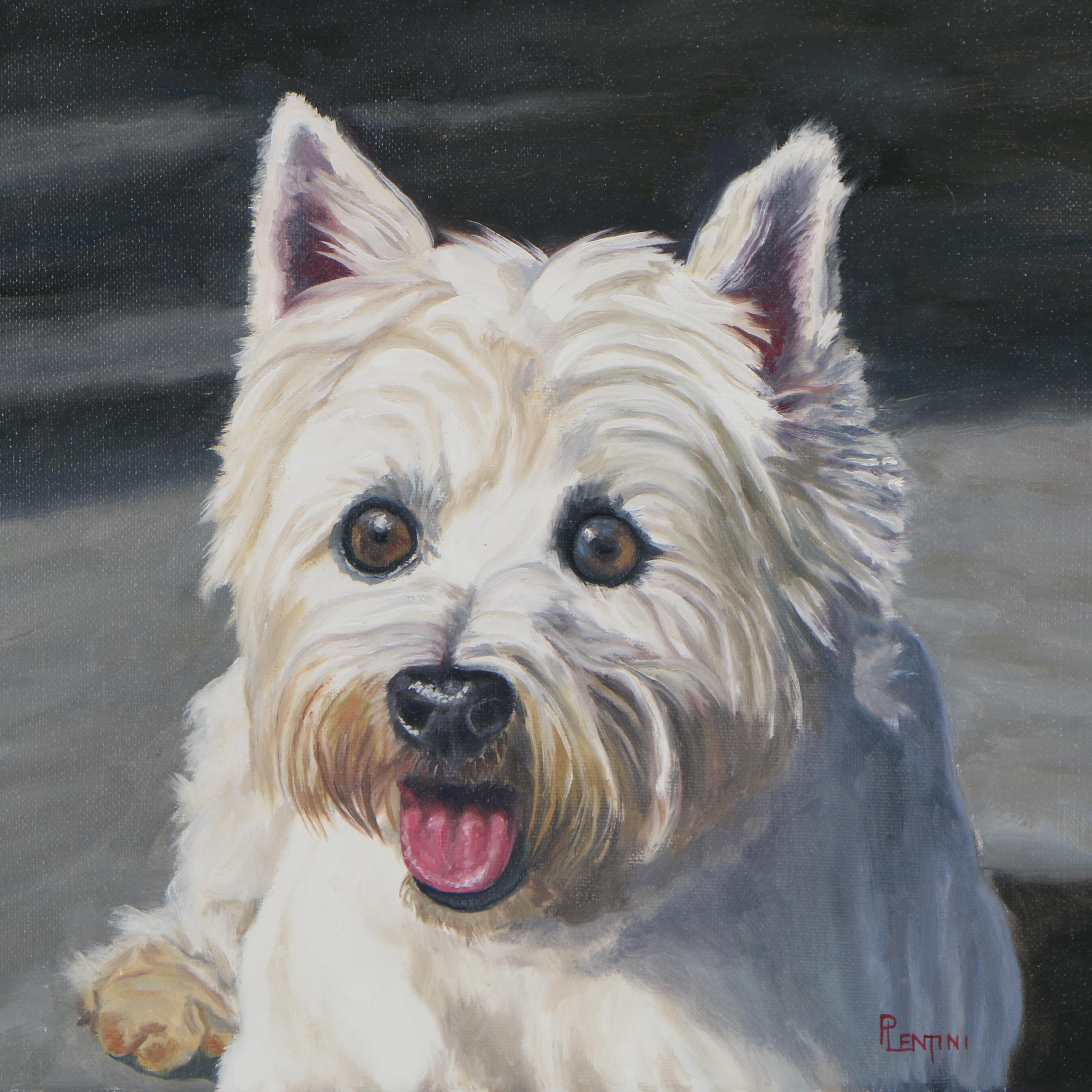 Peter Lentini Oil Painting "Eager"