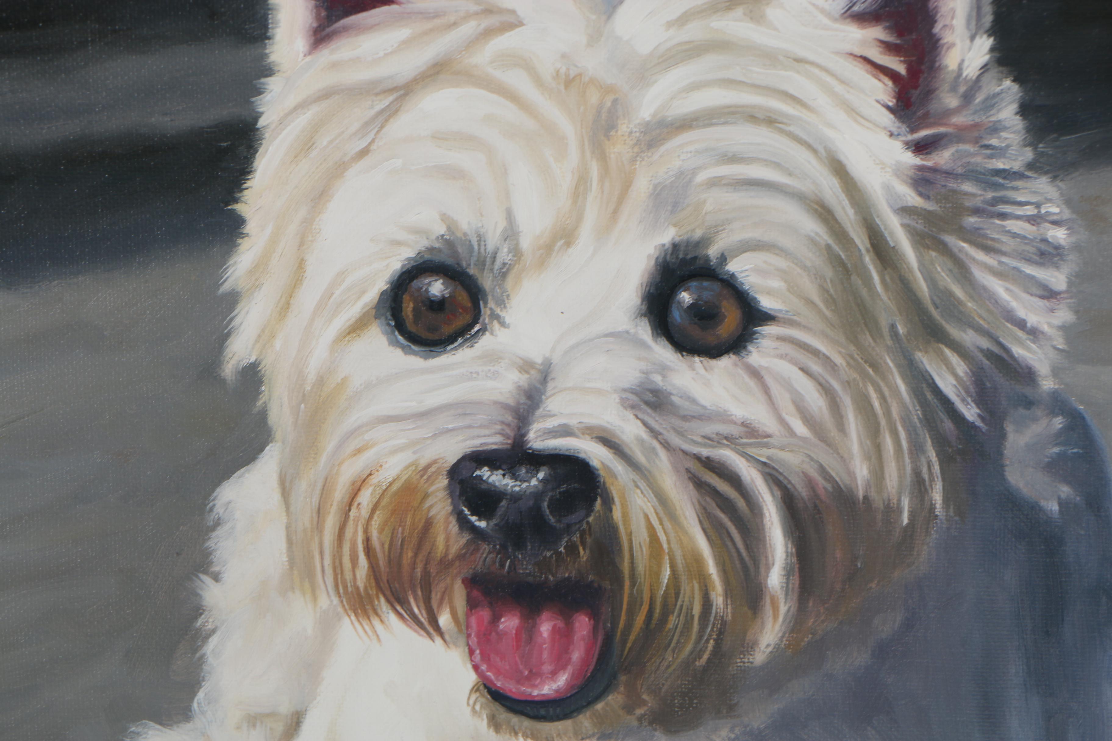 Peter Lentini Oil Painting "Eager"
