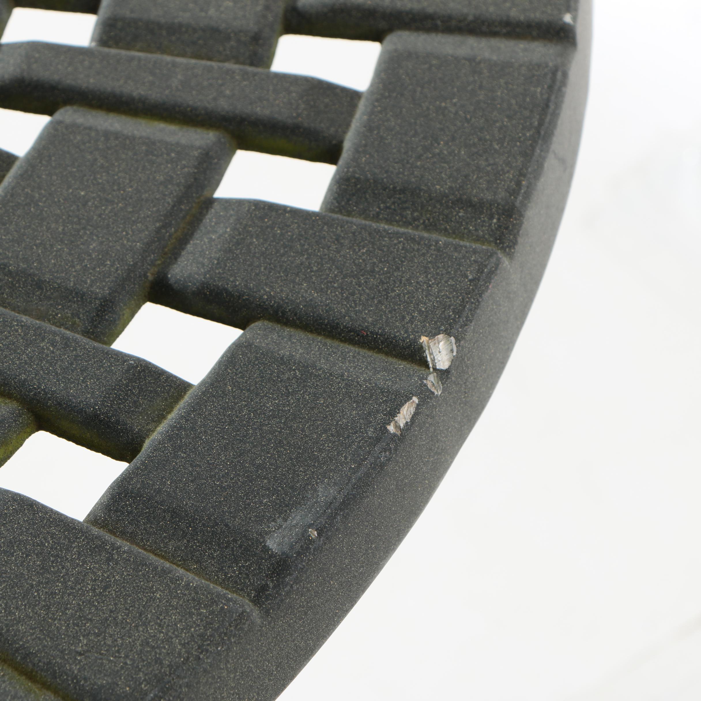 Contemporary Cast-Aluminum Seven-Piece Patio Dining Set by Windham Castings