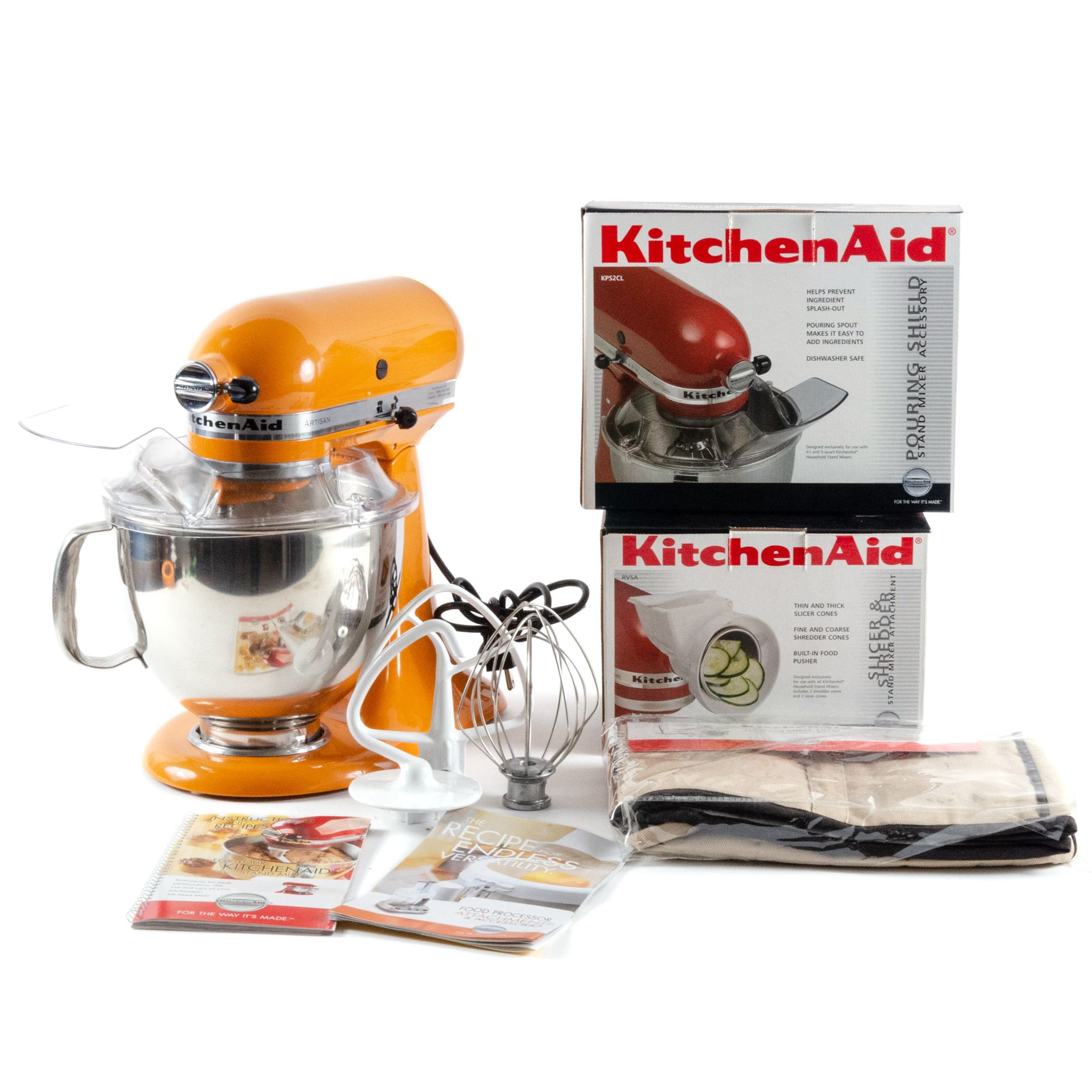 KitchenAid "Artisan" Mixer and Accessories