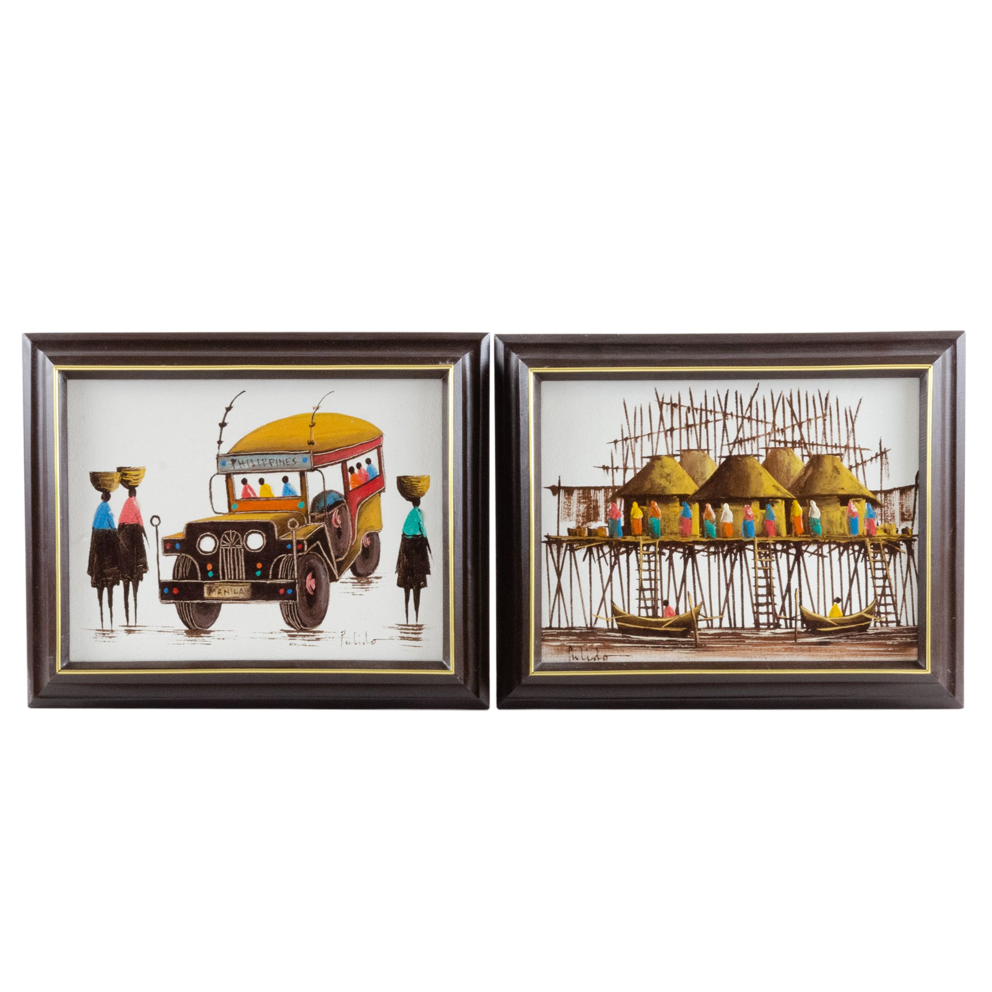 Pulido Sanchez Filipino Oil Paintings