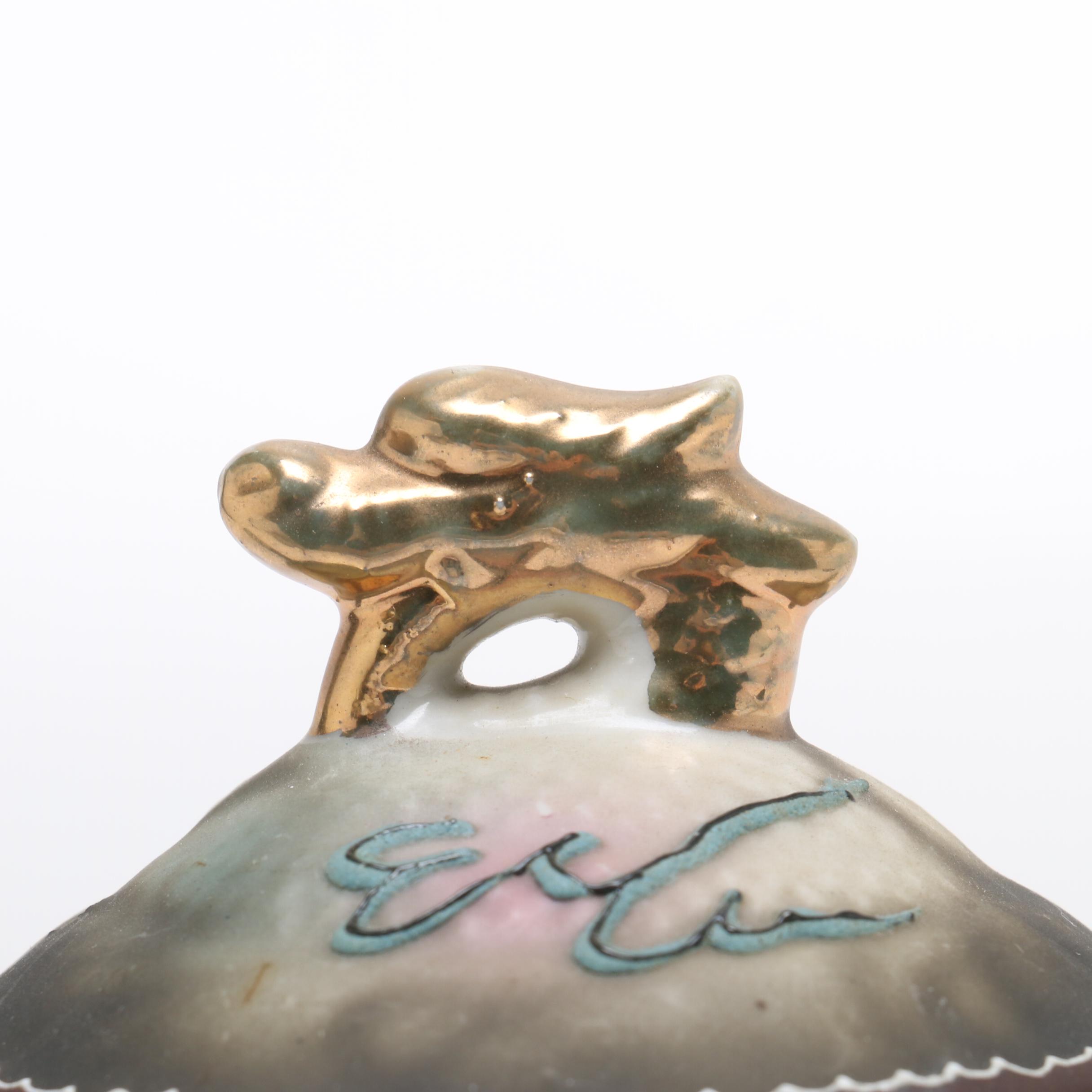 Hand Painted Japanese Moriage Dragonware Tea Set by Takito