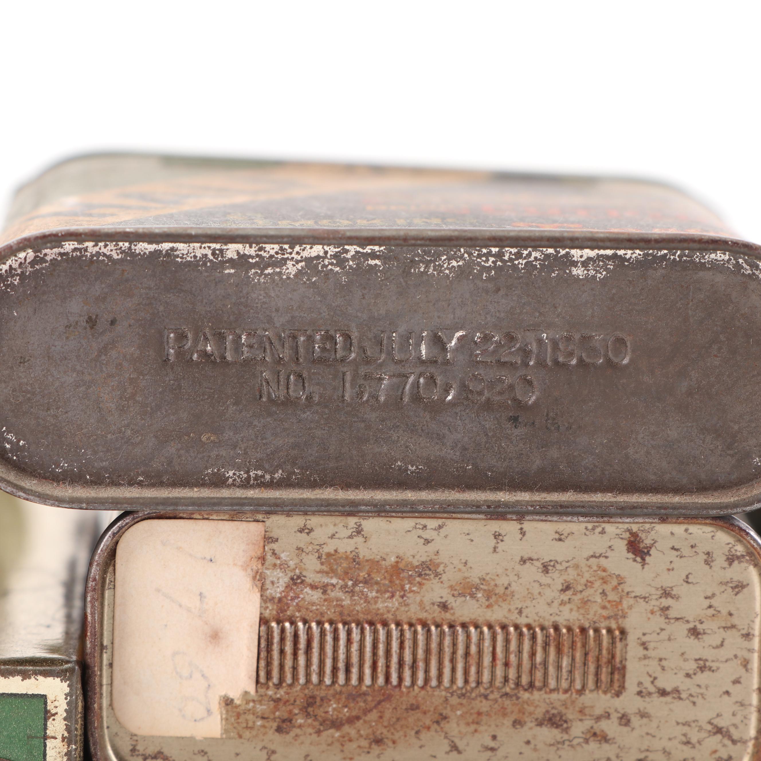 Lucky Strike, Old Gold and Half and Half Tobacco Tins, Early 20th Century