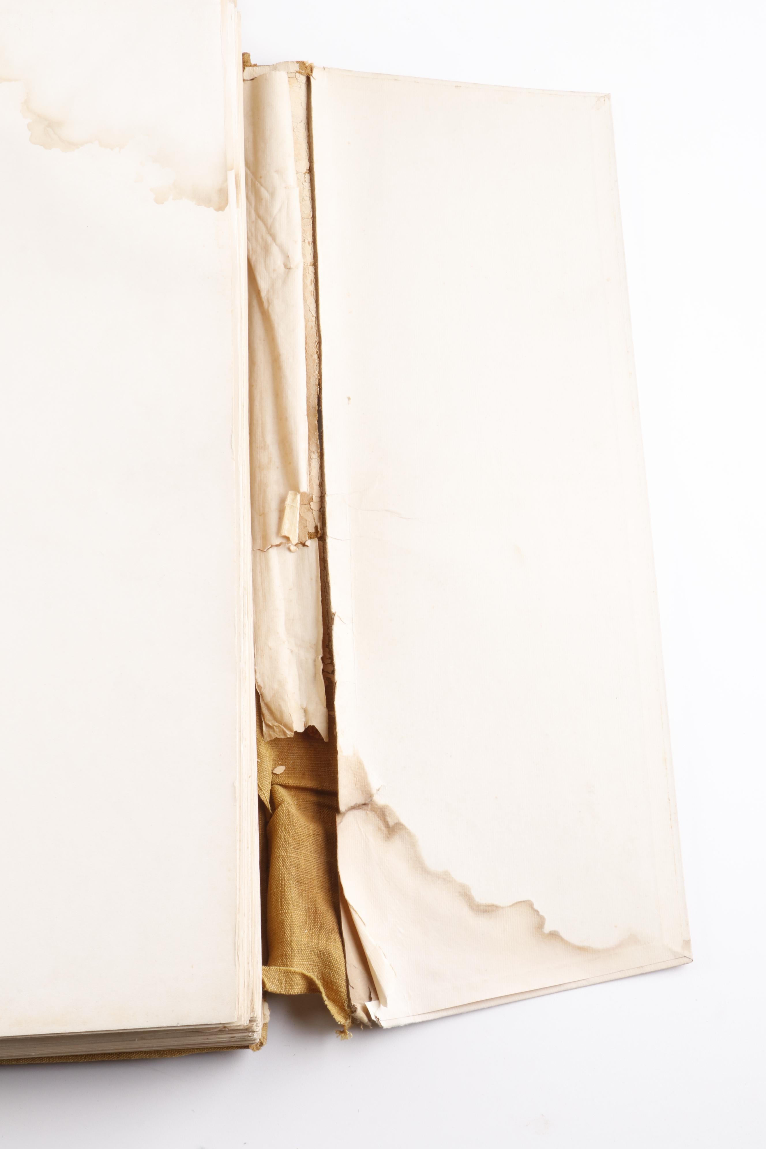 "Chotscho" Gaochang China Archaeological Folio Book in German, 1913