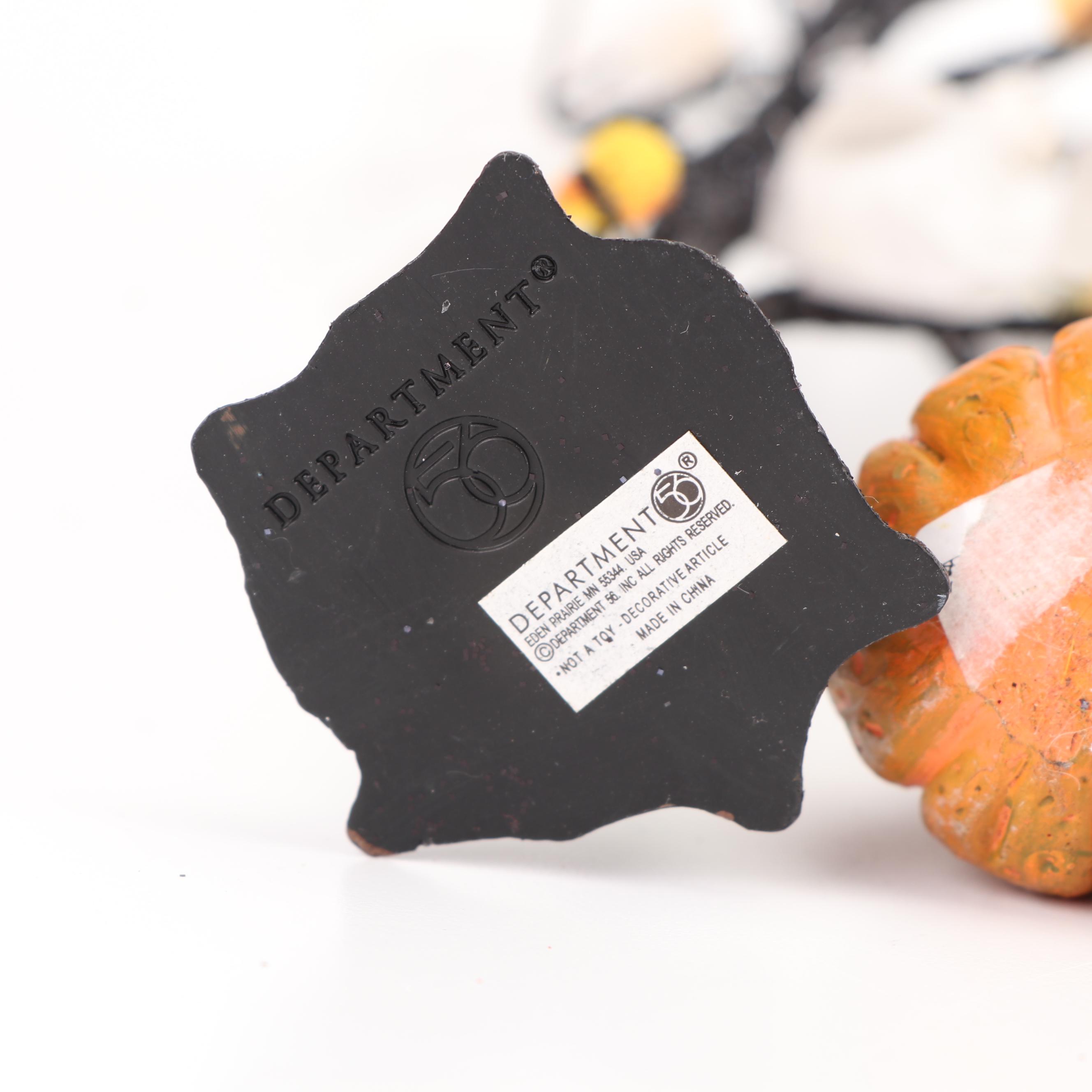 Halloween Tin Noise Makers with Contemporary Decor