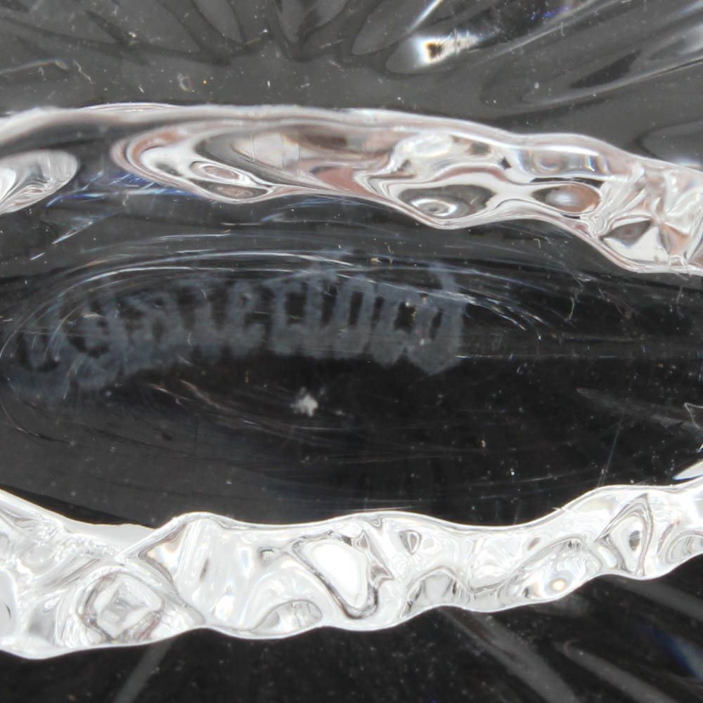 Waterford Crystal "Glandore" Bud Vase and Butterfly Figurine EBTH