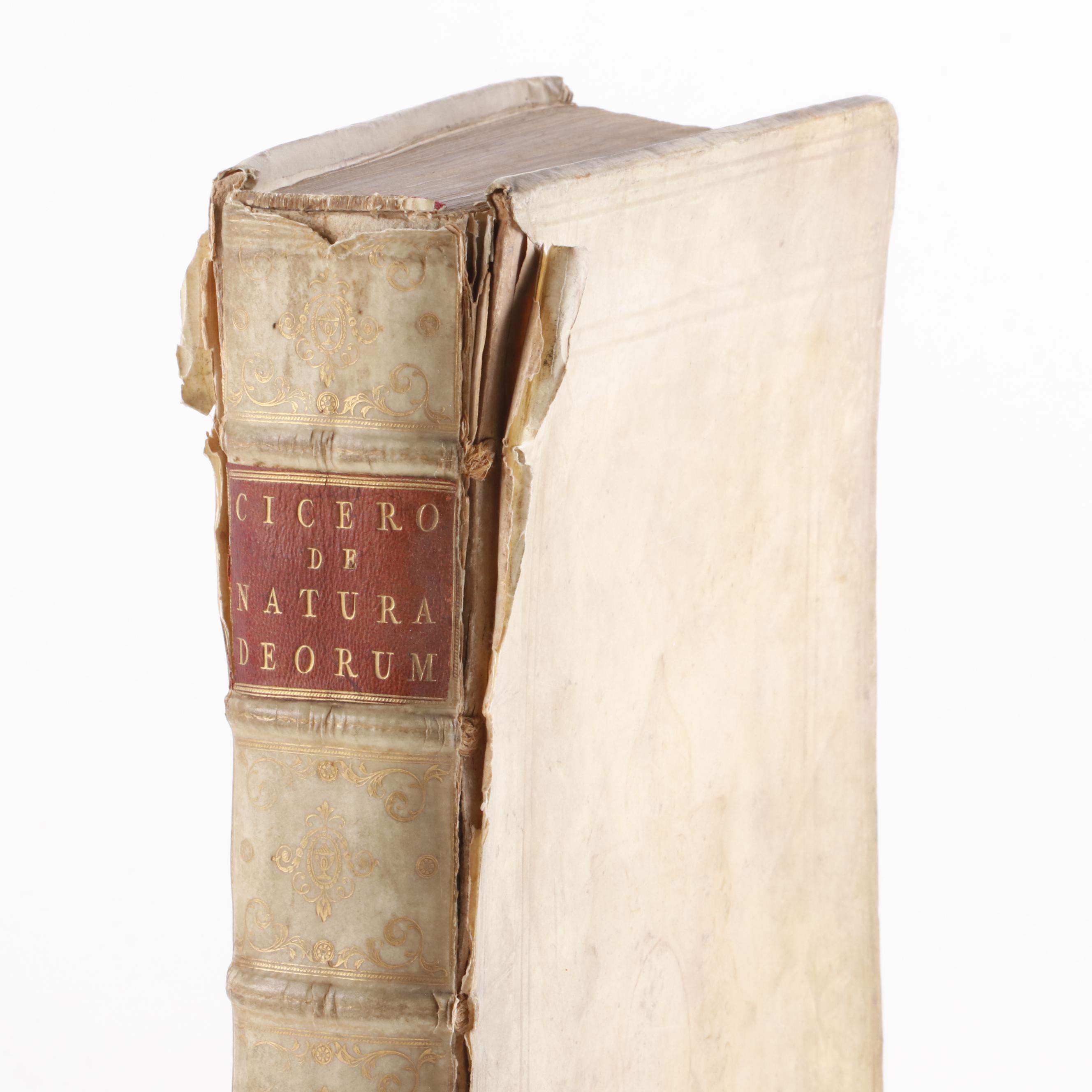 "Humanitas Theologica in qua M.T. Cicero de Natura Deorum Argumentis", 1660