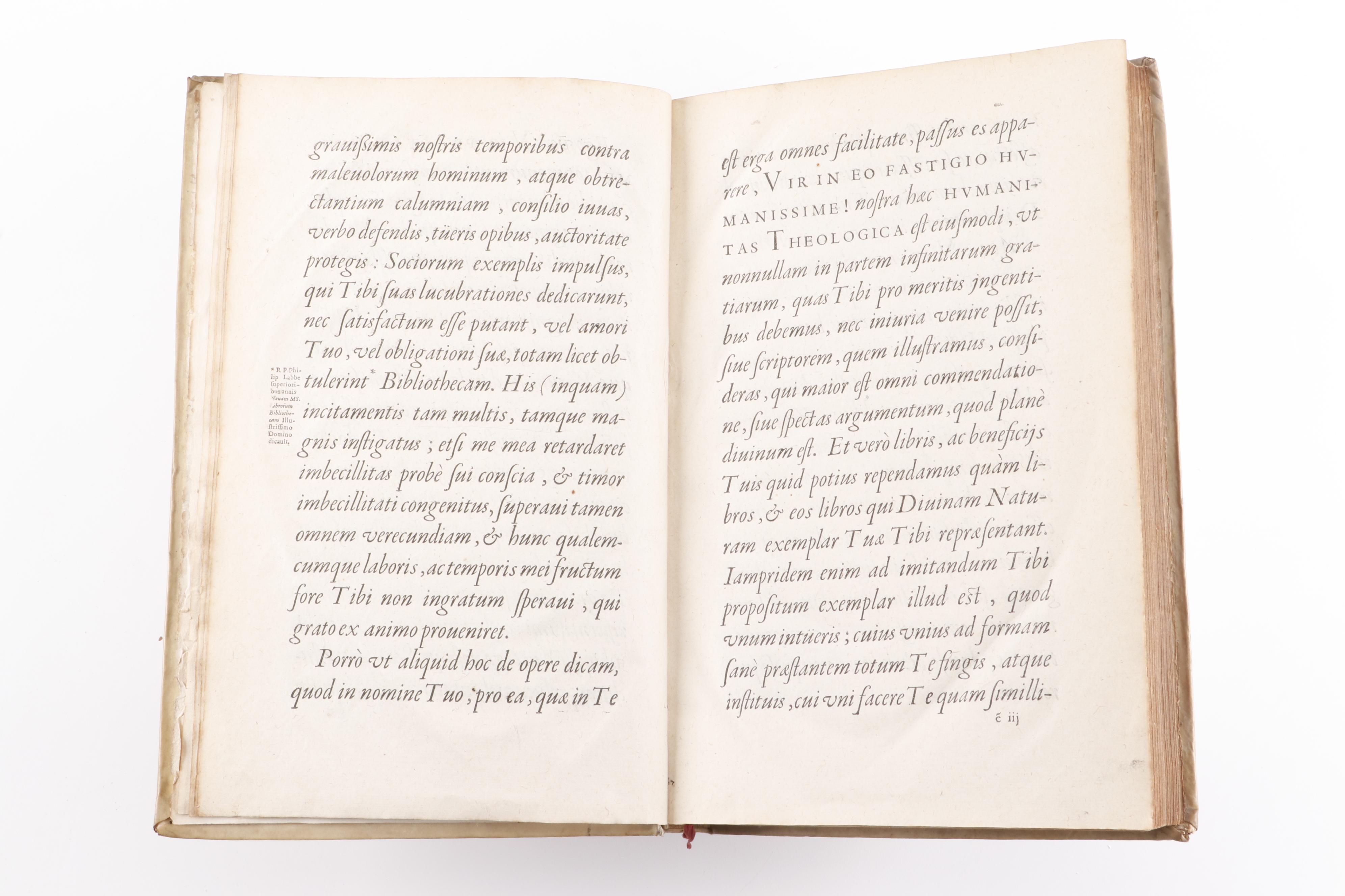 "Humanitas Theologica in qua M.T. Cicero de Natura Deorum Argumentis", 1660