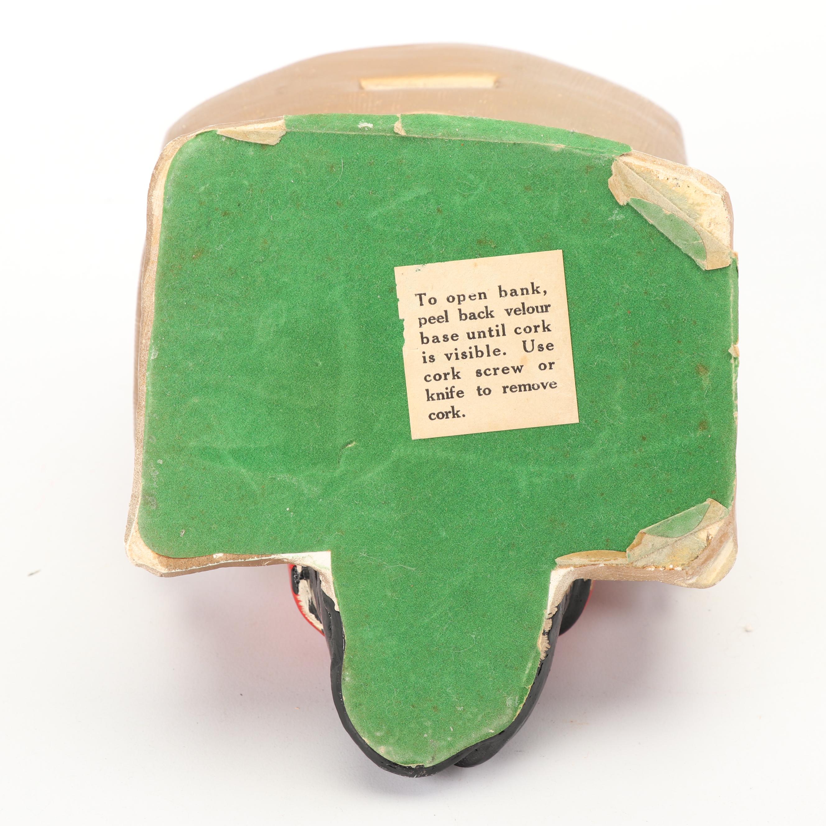 Christmas Themed Ceramic Coin Bank, Salt and Pepper Shakers, and Cup