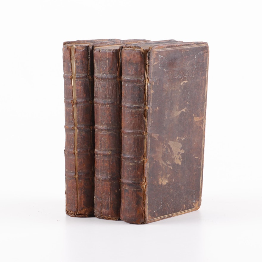 "The Works of Virgil" Translated by John Dryden in Three Volumes, 1730