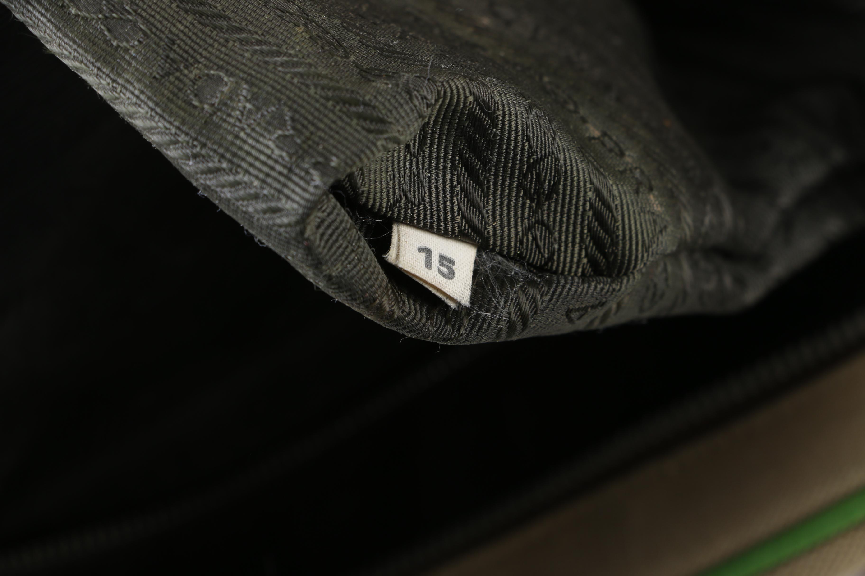 Prada Canvas and Leather Bowler Bag