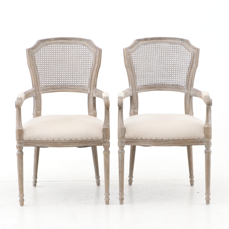 French Provincial Style Armchairs