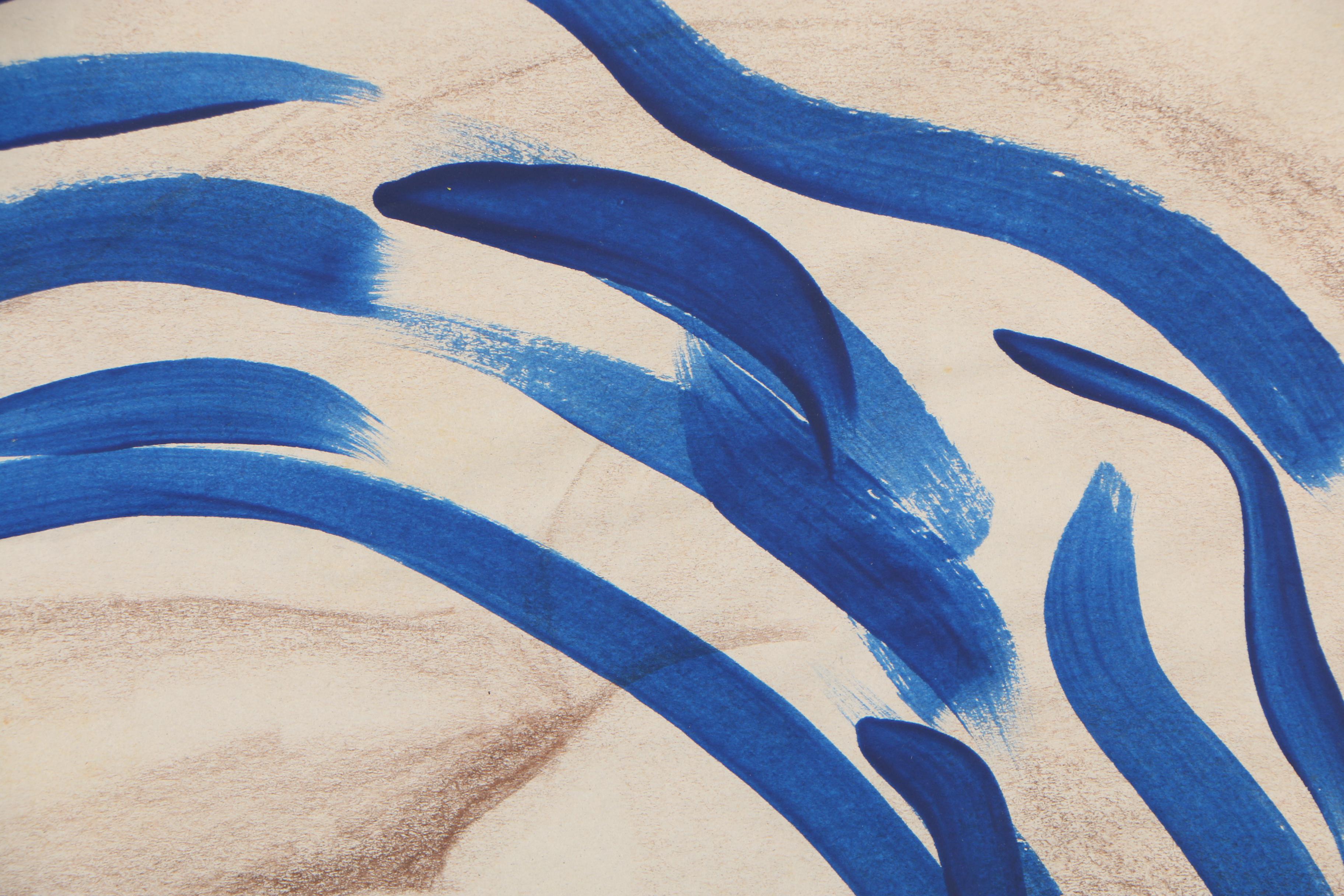 Mixed Media Painting Attributed to Peter Robert Keil