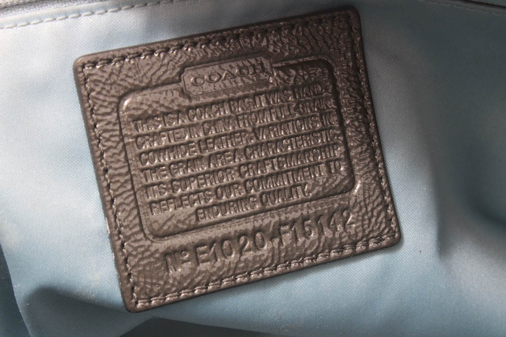 Coach Signature Tote Bag