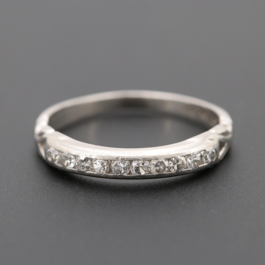 Edwardian Platinum Diamond Ring