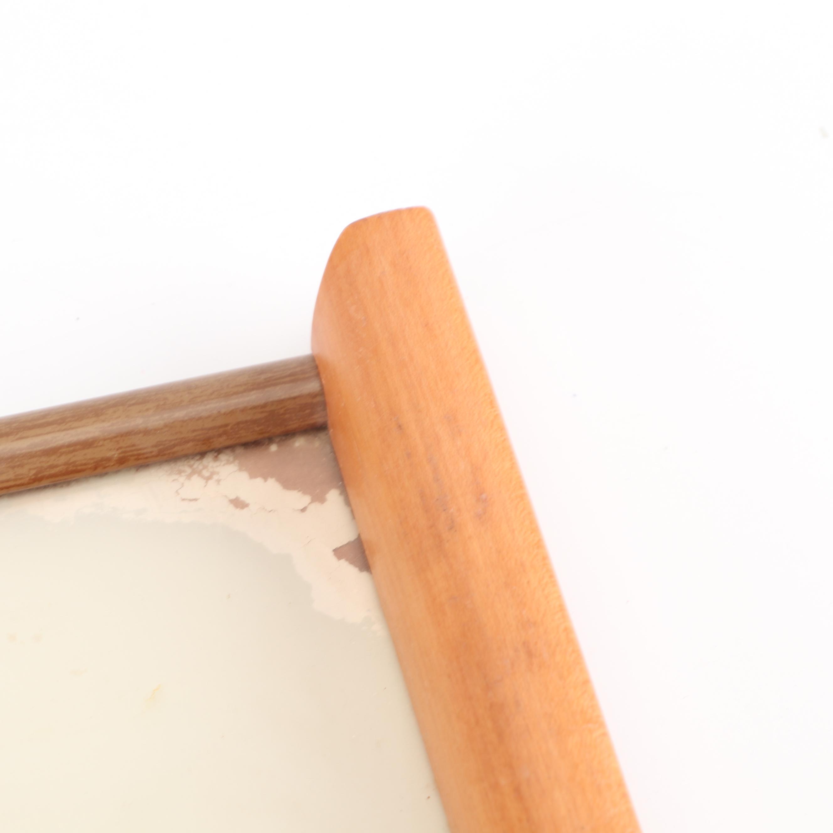 Sailboat Motif Tumbers and Ice Bucket with Linens and Tray, Vintage