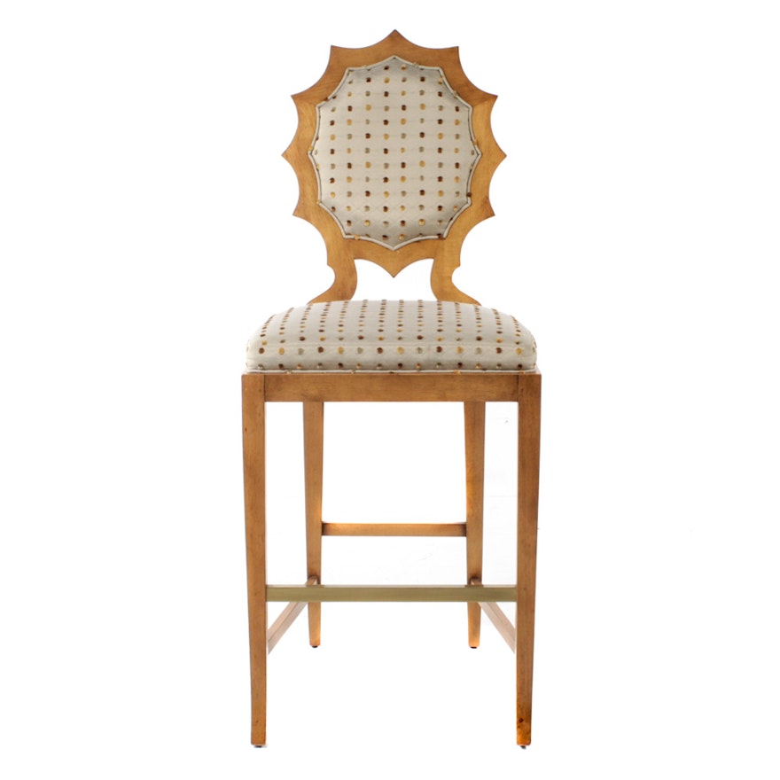 William Switzer Upholstered Bar Height Chair