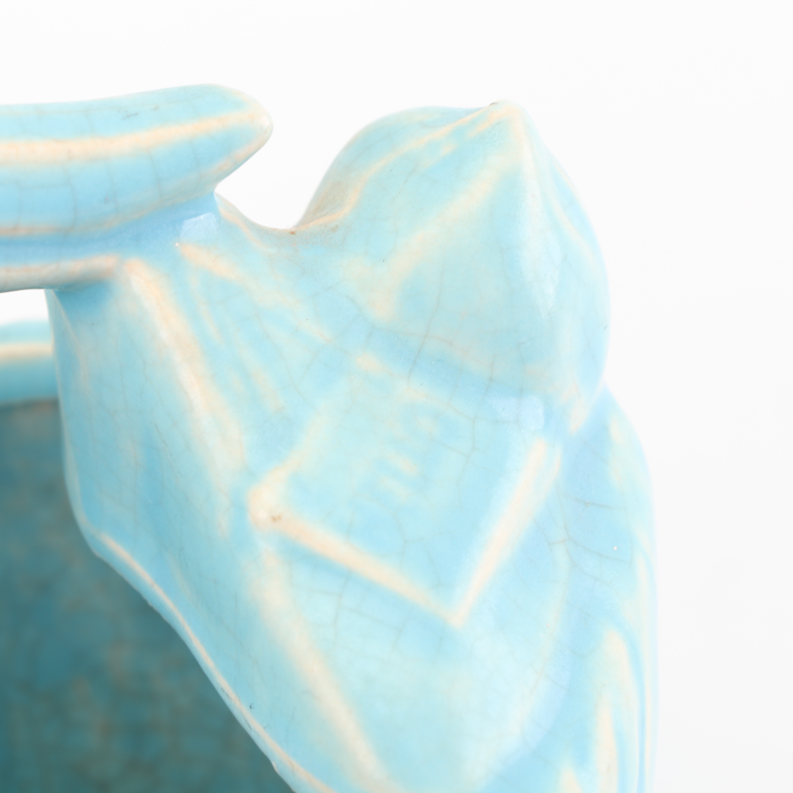 McCoy Pottery Stork Planter, Mid Century