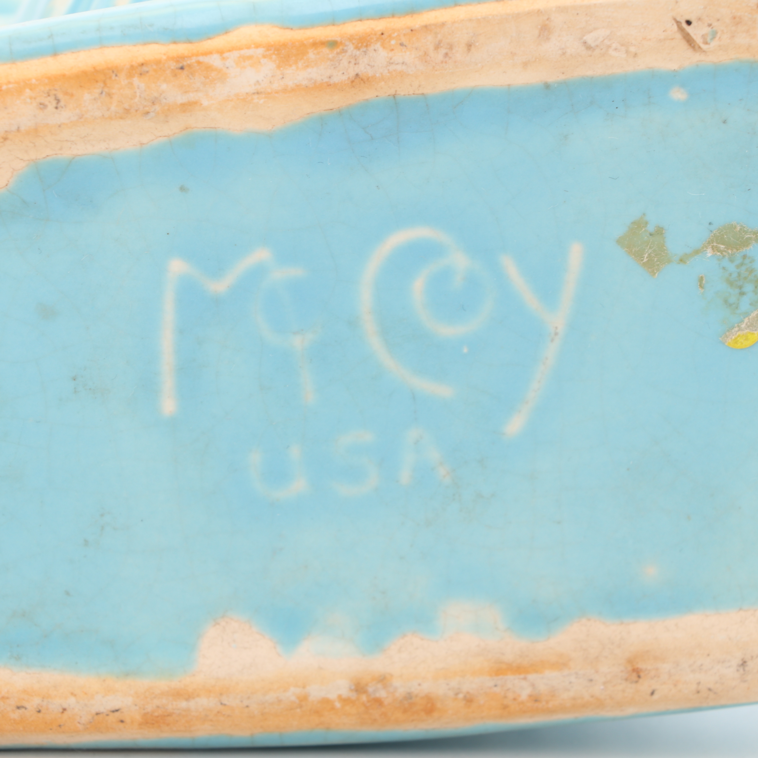 McCoy Pottery Stork Planter, Mid Century