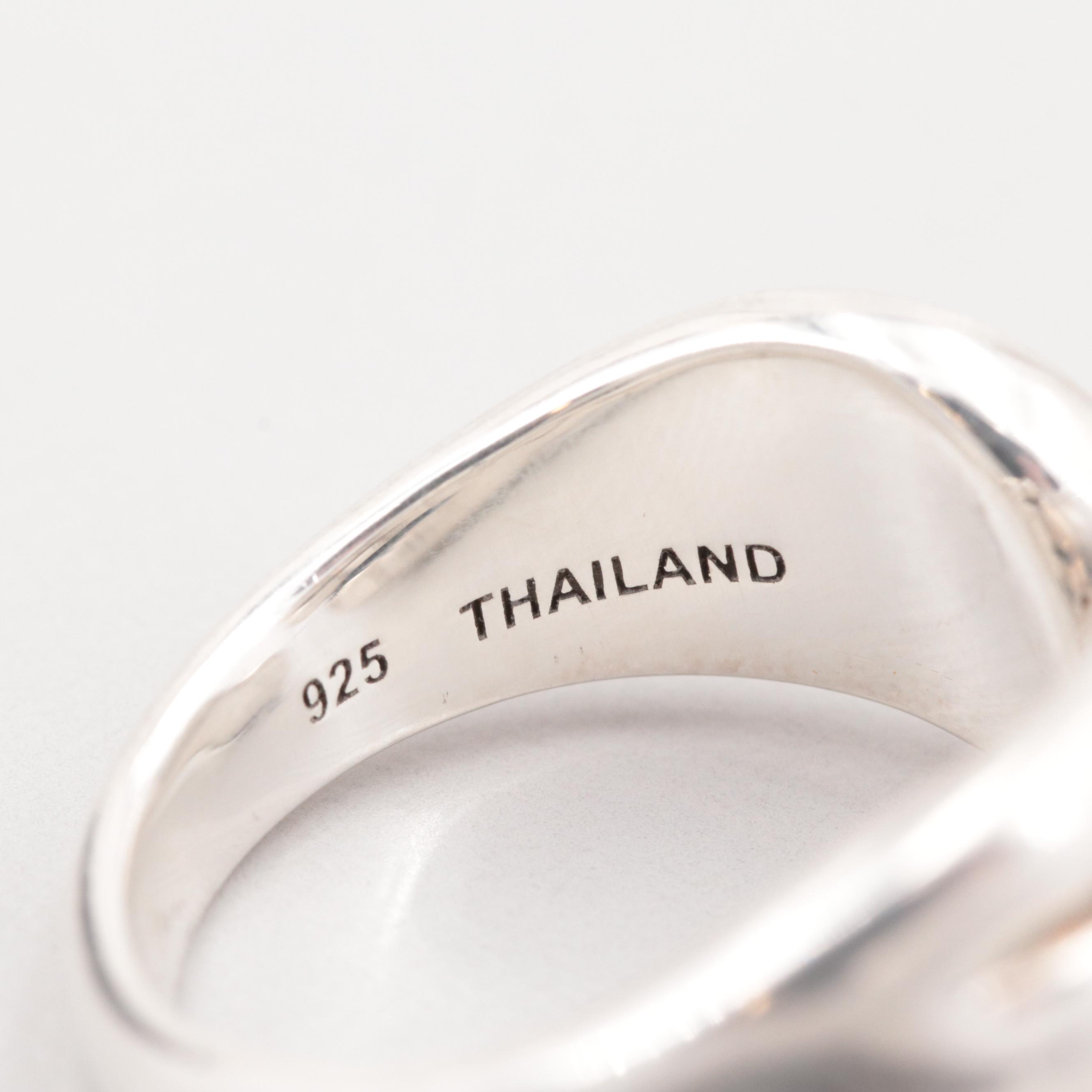 JAi by Scott Grimes Sterling Silver "I Love" Hand Ring