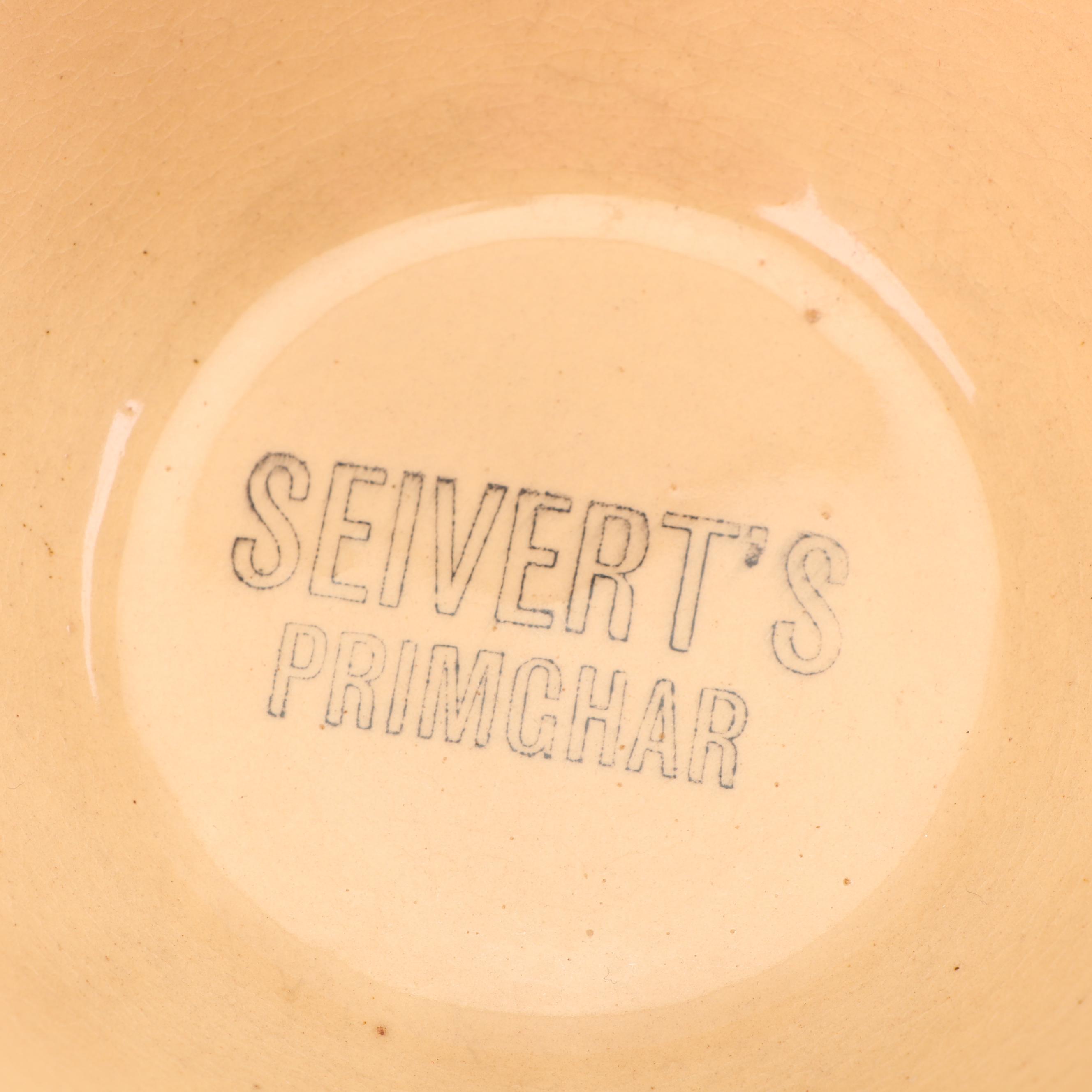 Yellow Ware Mixing Bowls, Mid-Century