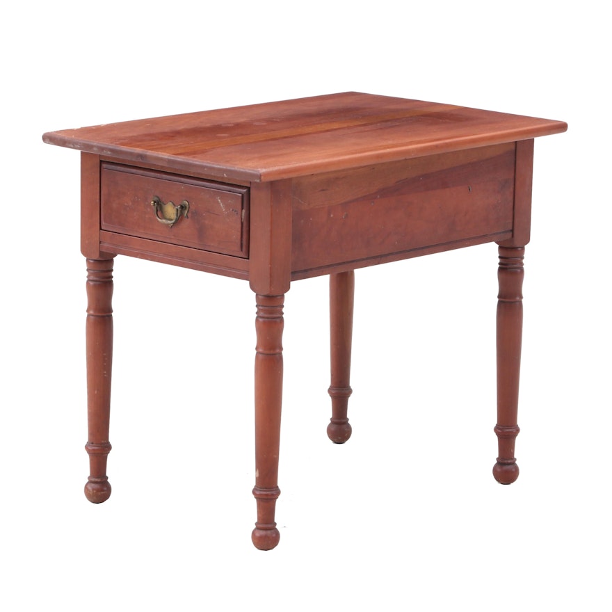 Federal Style End Table in Cherry by J.B. VanSciver Co.