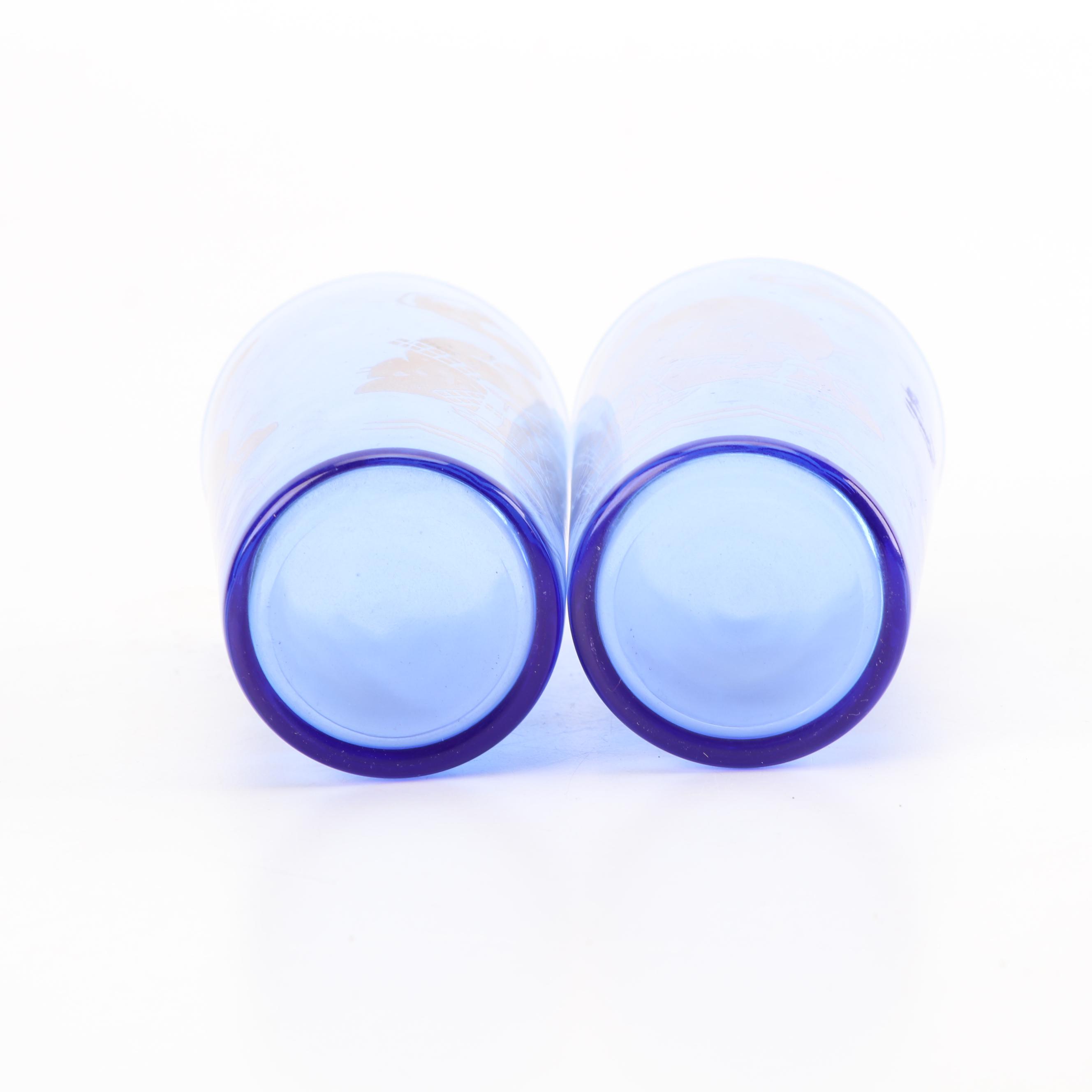 Hazel-Atlas "Windmill" Cocktail Shaker and Glasses, Mid-Century