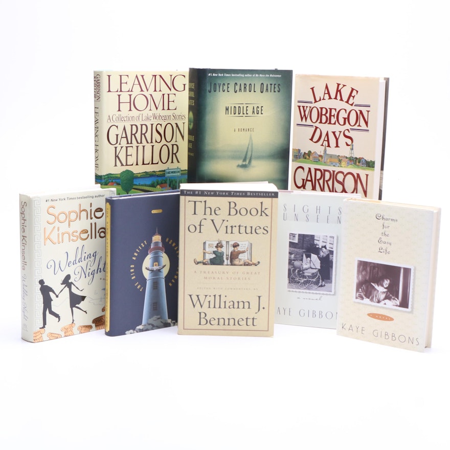 Selection of Fiction Books including Signed Editions