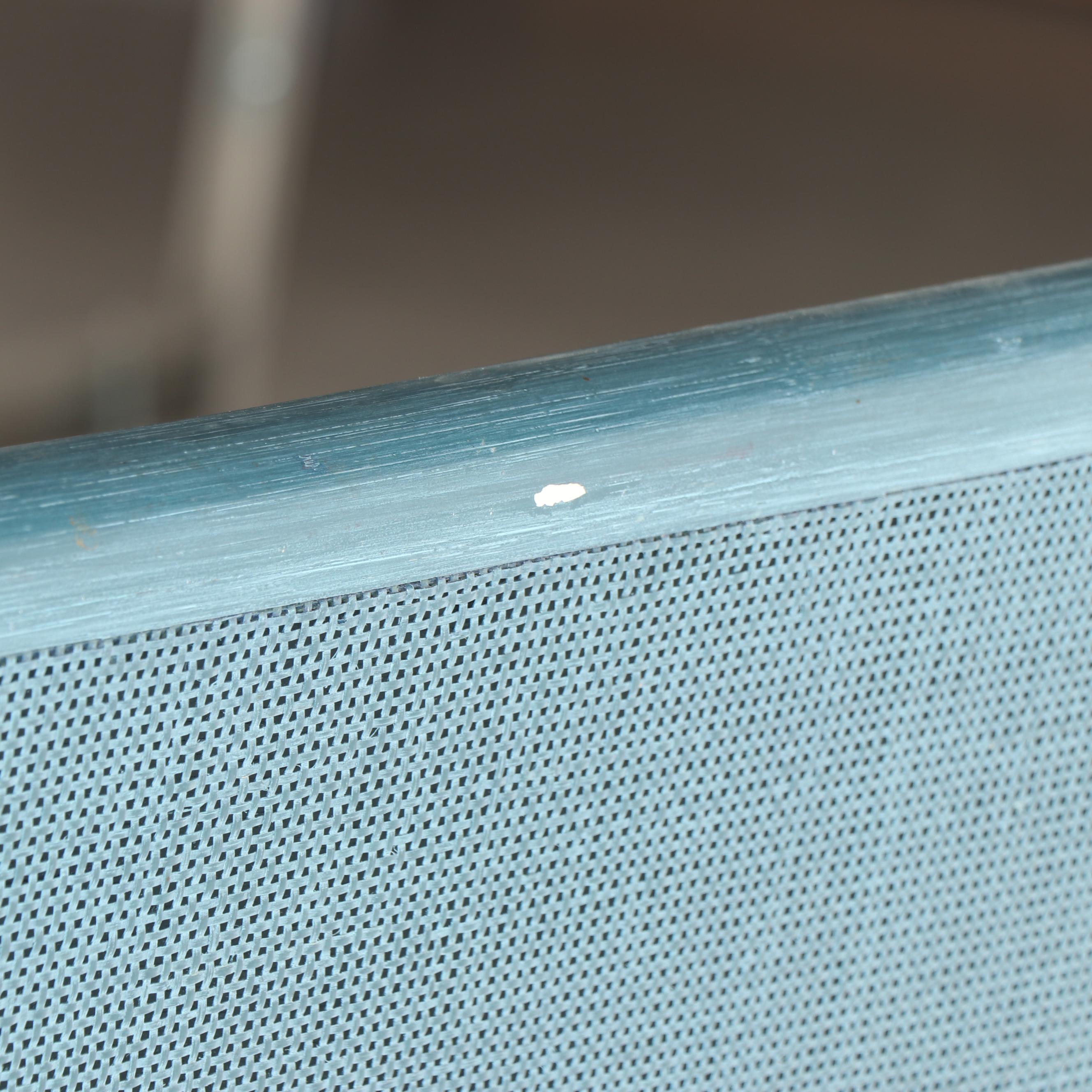 Painted Rattan and Cane Bed Frame by Barbara Barry for McGuire Furniture, 21C