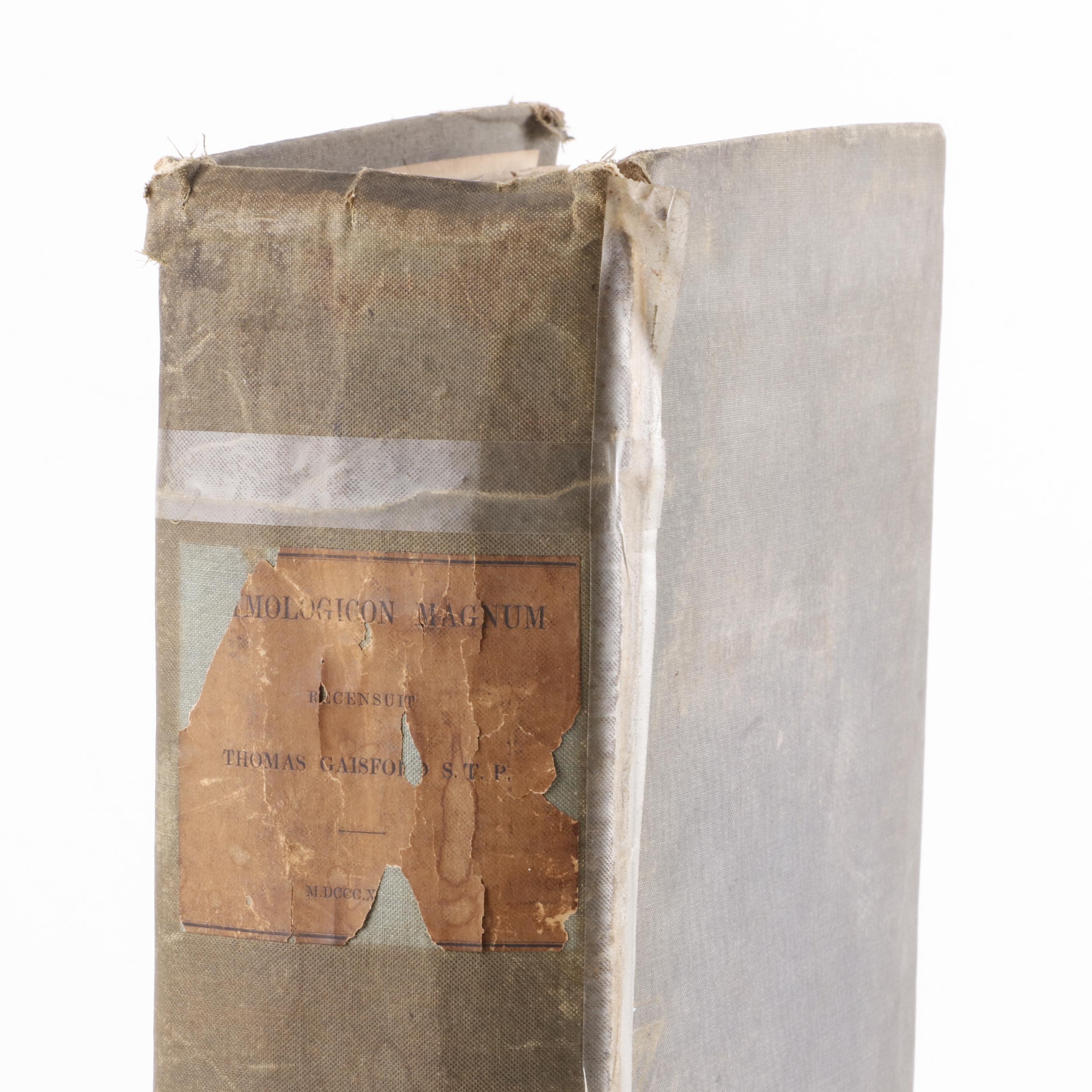 Greek Lexical Encyclopedias in Greek and Latin, 19th Century