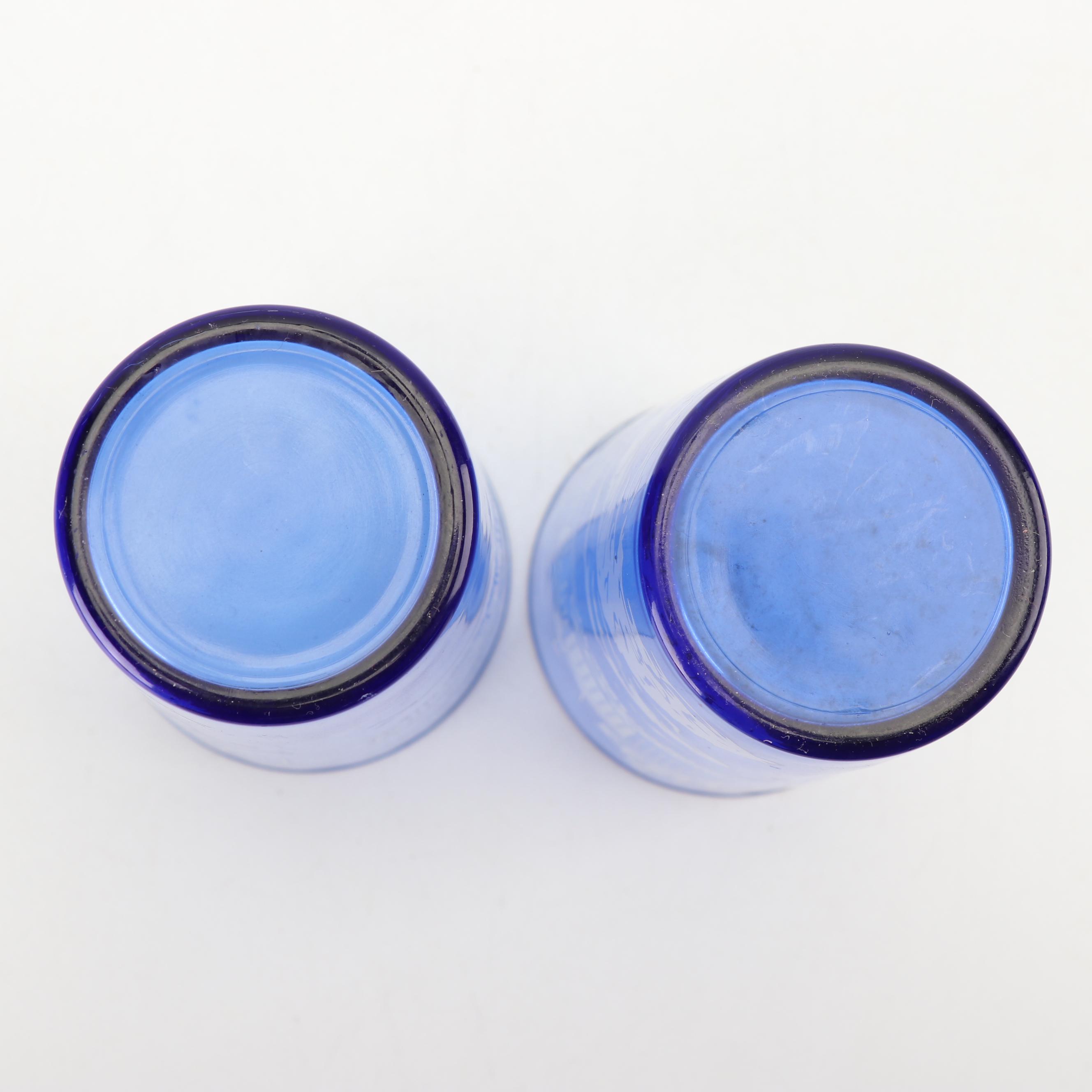 Hazel-Atlas "Texas Centennial" and "Atlantic City" Tumblers with Other Glassware