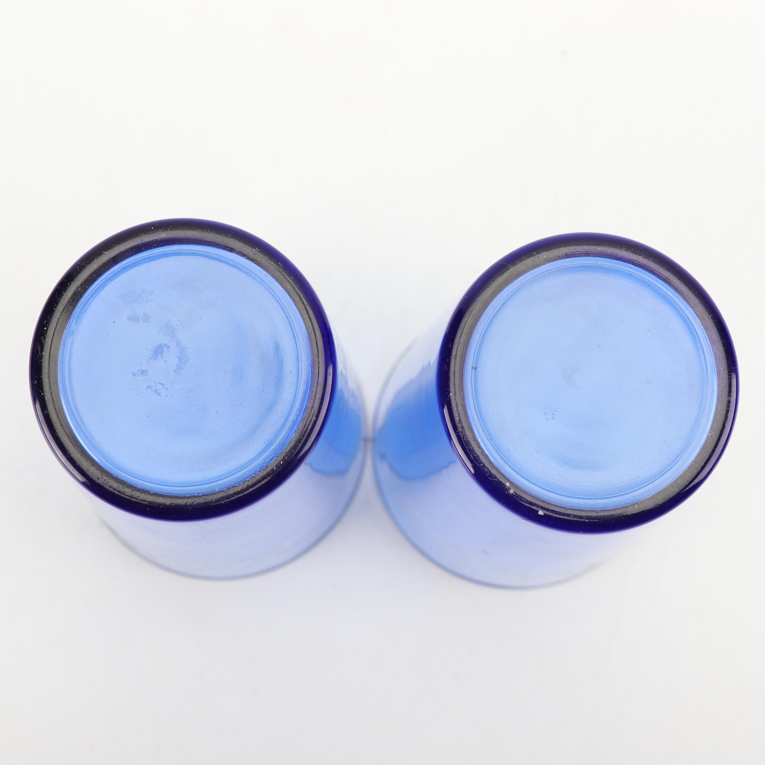 Hazel-Atlas "Texas Centennial" and "Atlantic City" Tumblers with Other Glassware