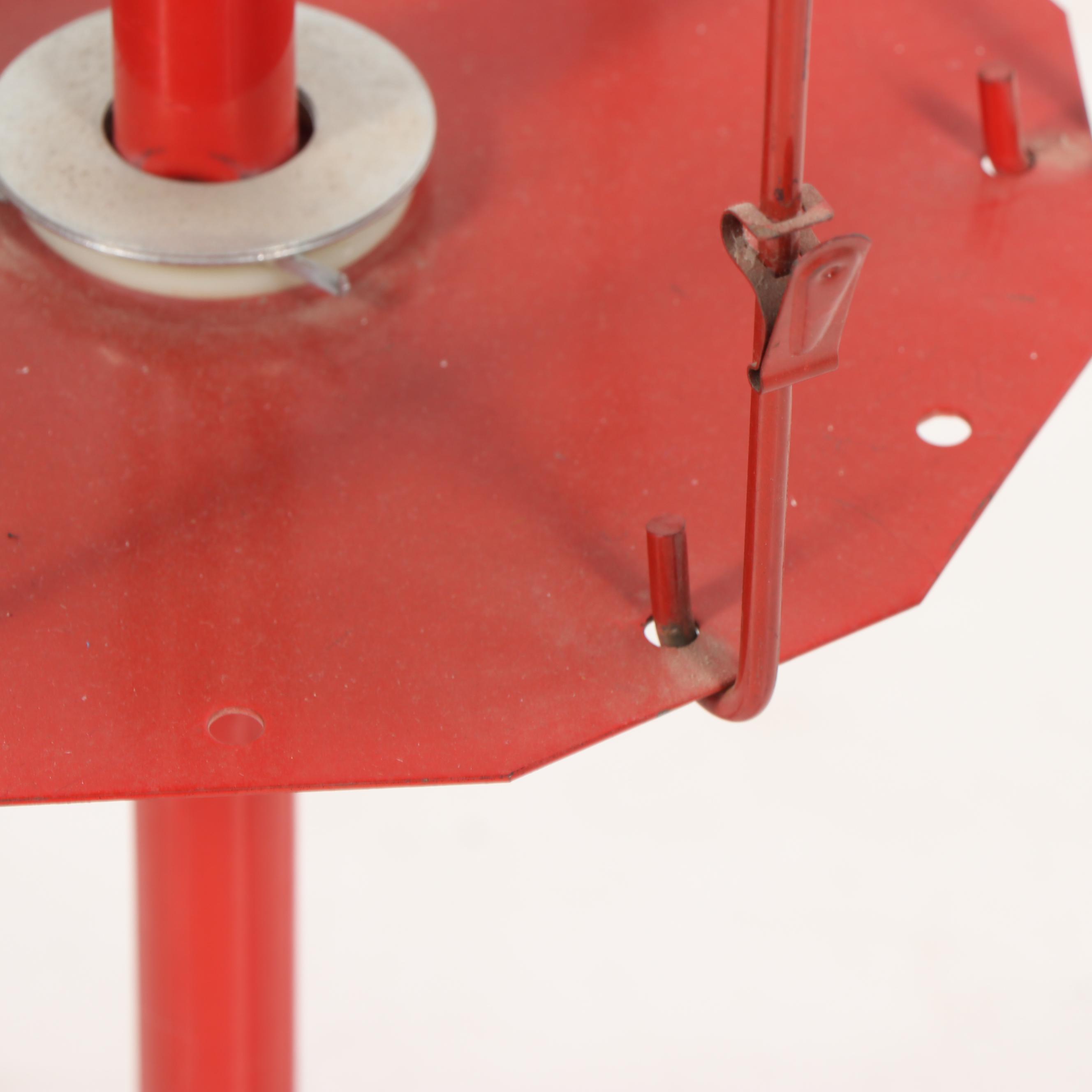 Vintage Tom's Snacks Rotating Retail Display Rack