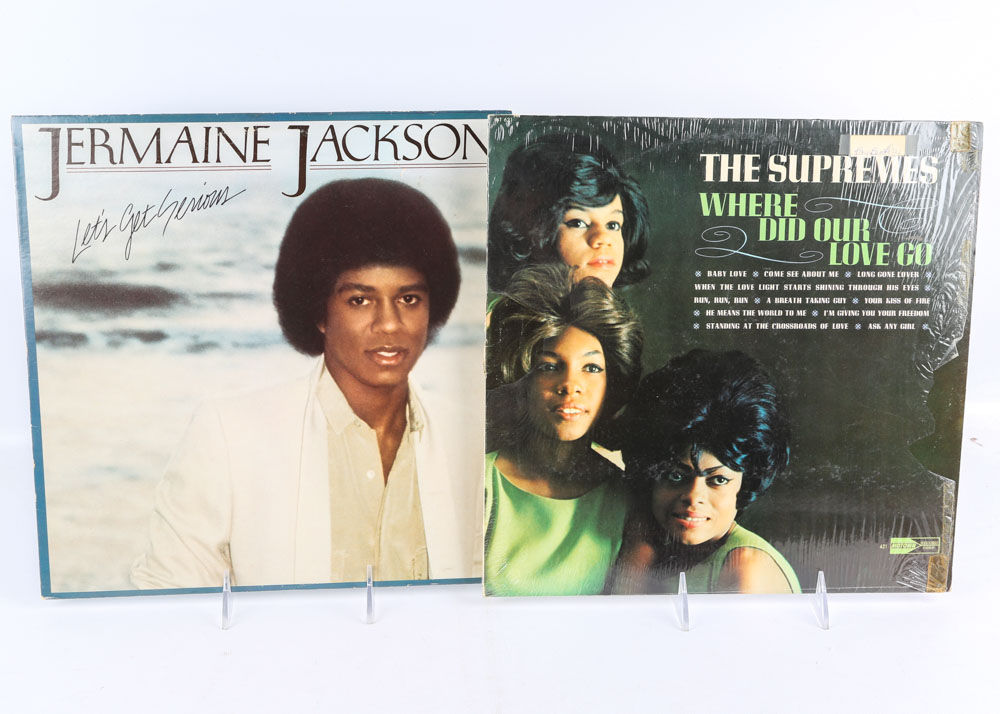 Soul and R&B Vinyl Records Including Micheal Jackson and Aretha Franklin