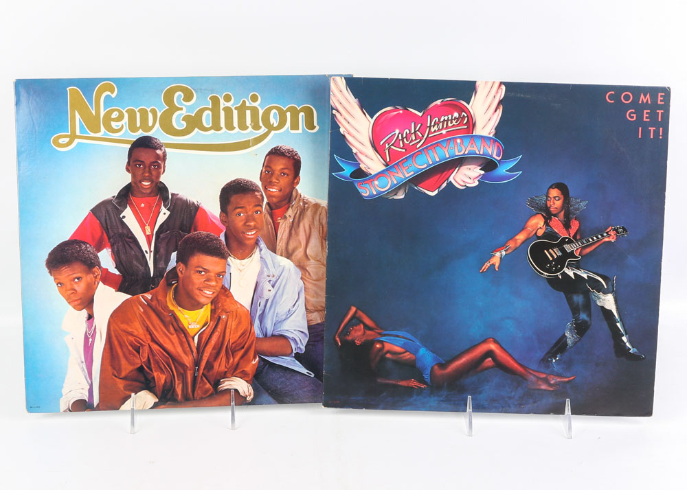 Soul and R&B Vinyl Records Including Micheal Jackson and Aretha Franklin