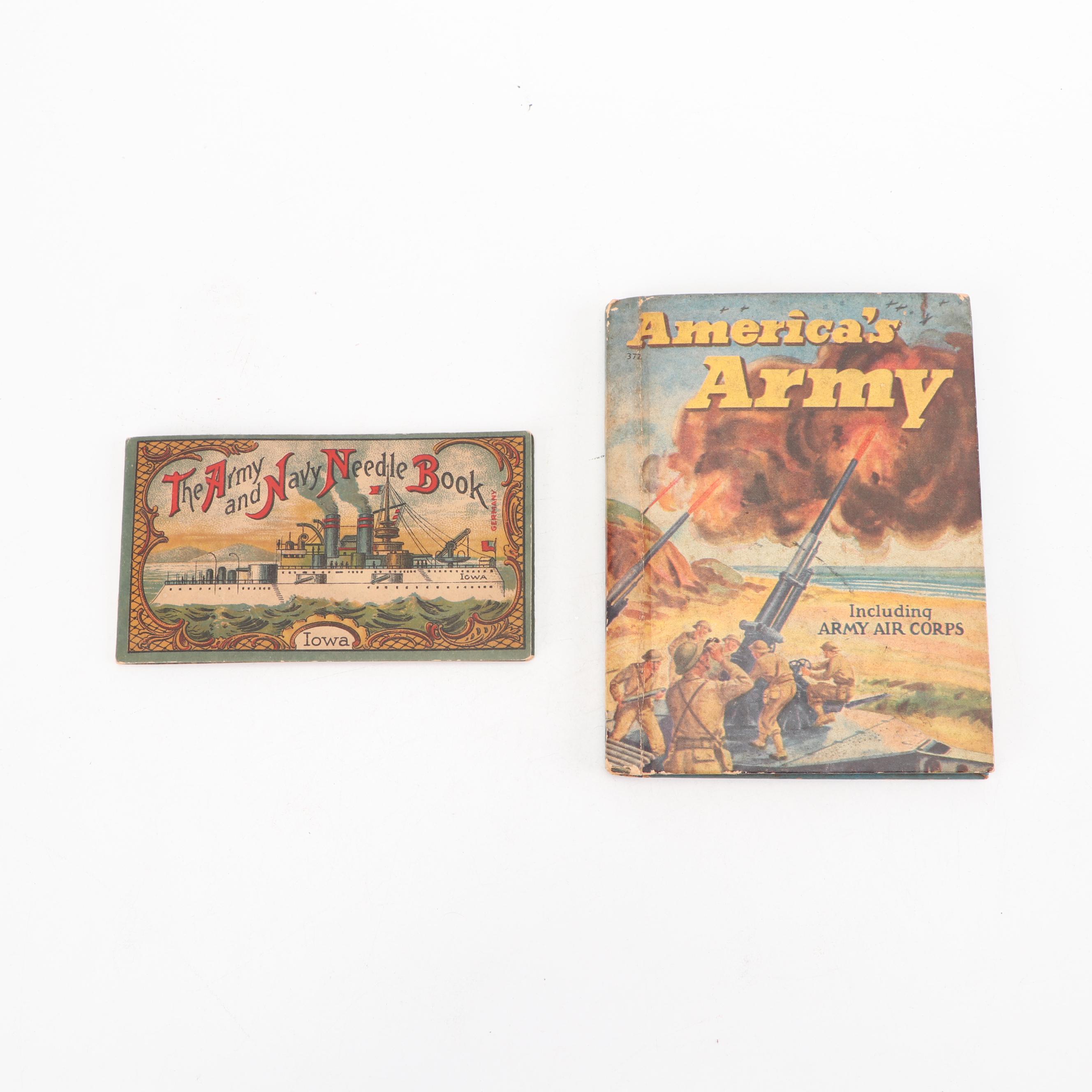 World War II Army Navy Ephemera